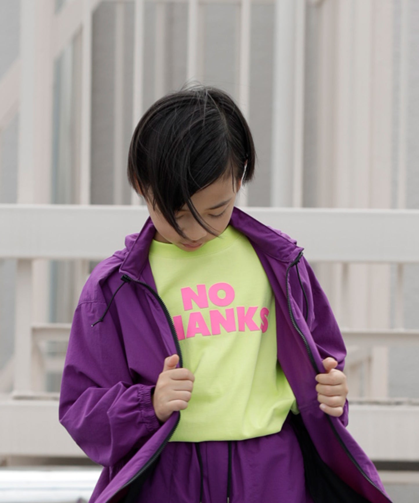 《環境配慮素材》OG CLEAR COTTON THANKS TEE オーガニックコットン 定番人気素材