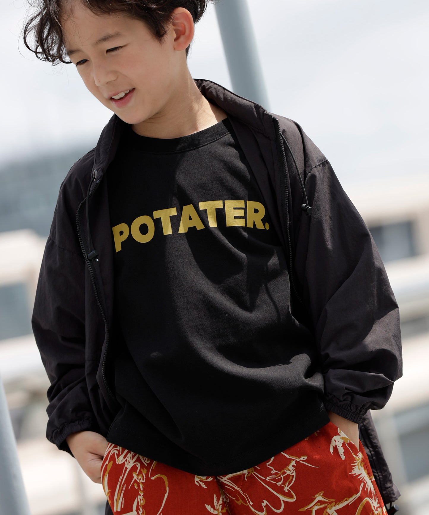 《環境配慮素材》UV Re:NYLON PARKA 紫外線カット 撥水 接触冷感 セットアップ対応
