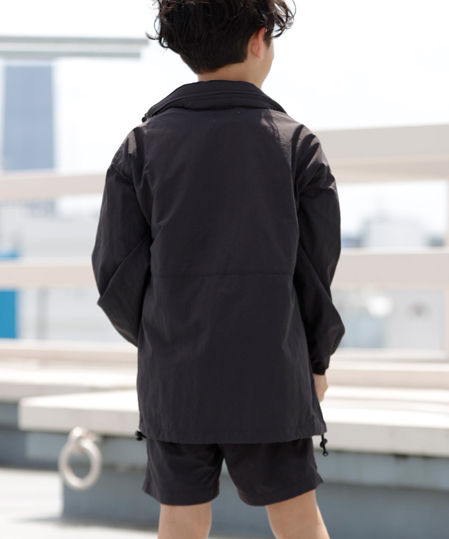 《環境配慮素材》UV Re:NYLON PARKA 紫外線カット 撥水 接触冷感 セットアップ対応