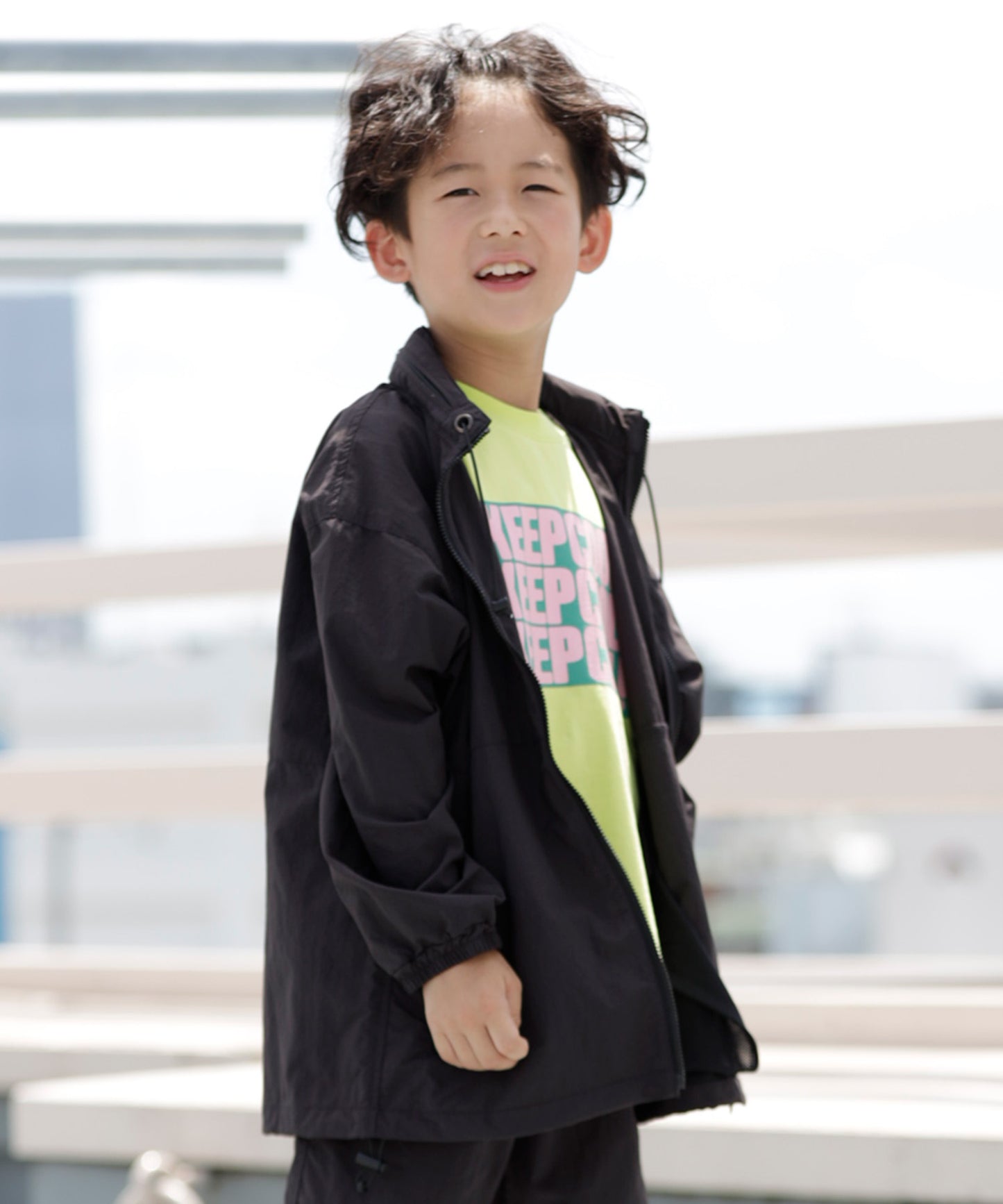 《環境配慮素材》UV Re:NYLON PARKA 紫外線カット 撥水 接触冷感 セットアップ対応
