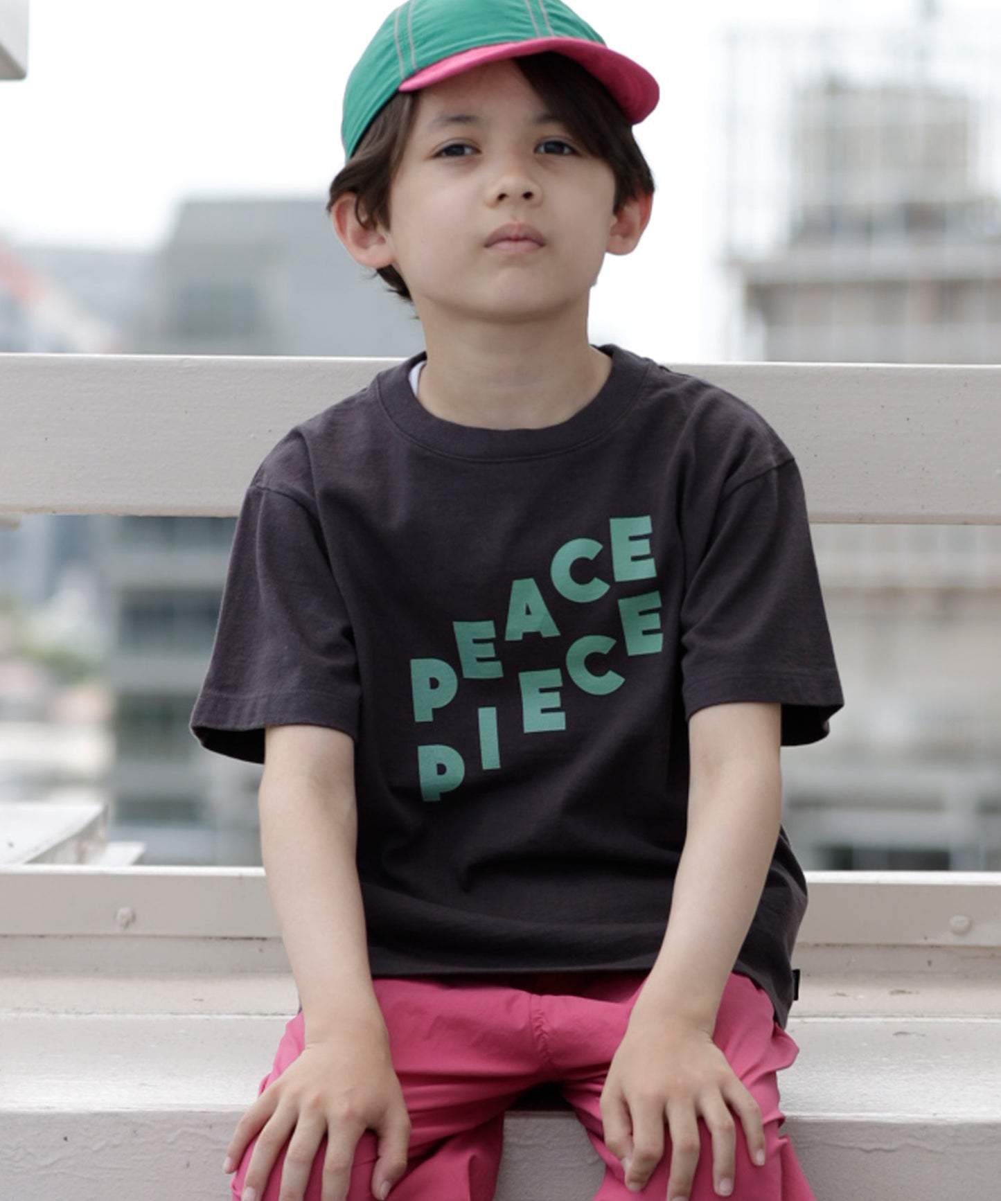 G/D COTTON PEACE TEE