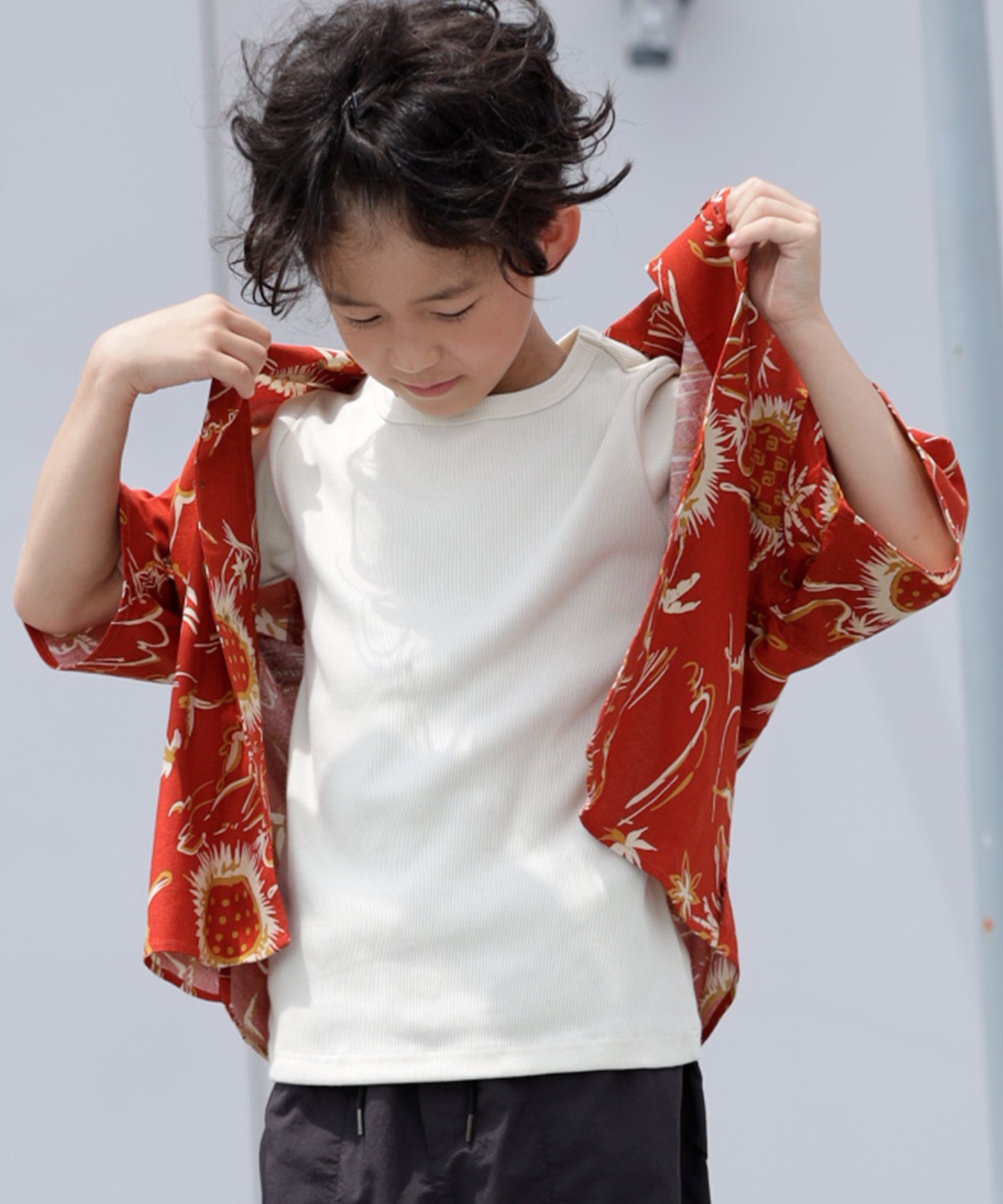 SUMMER PRINT H/S SHIRT セットアップ対応