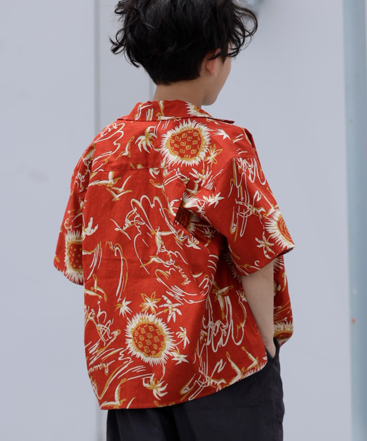 SUMMER PRINT H/S SHIRT