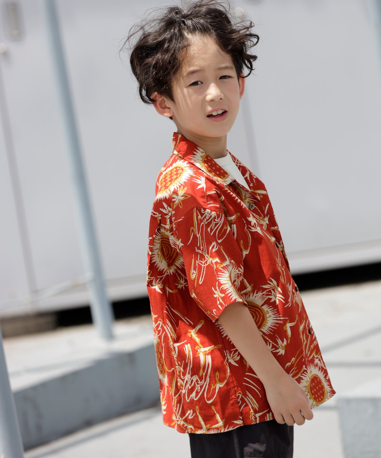 SUMMER PRINT H/S SHIRT セットアップ対応