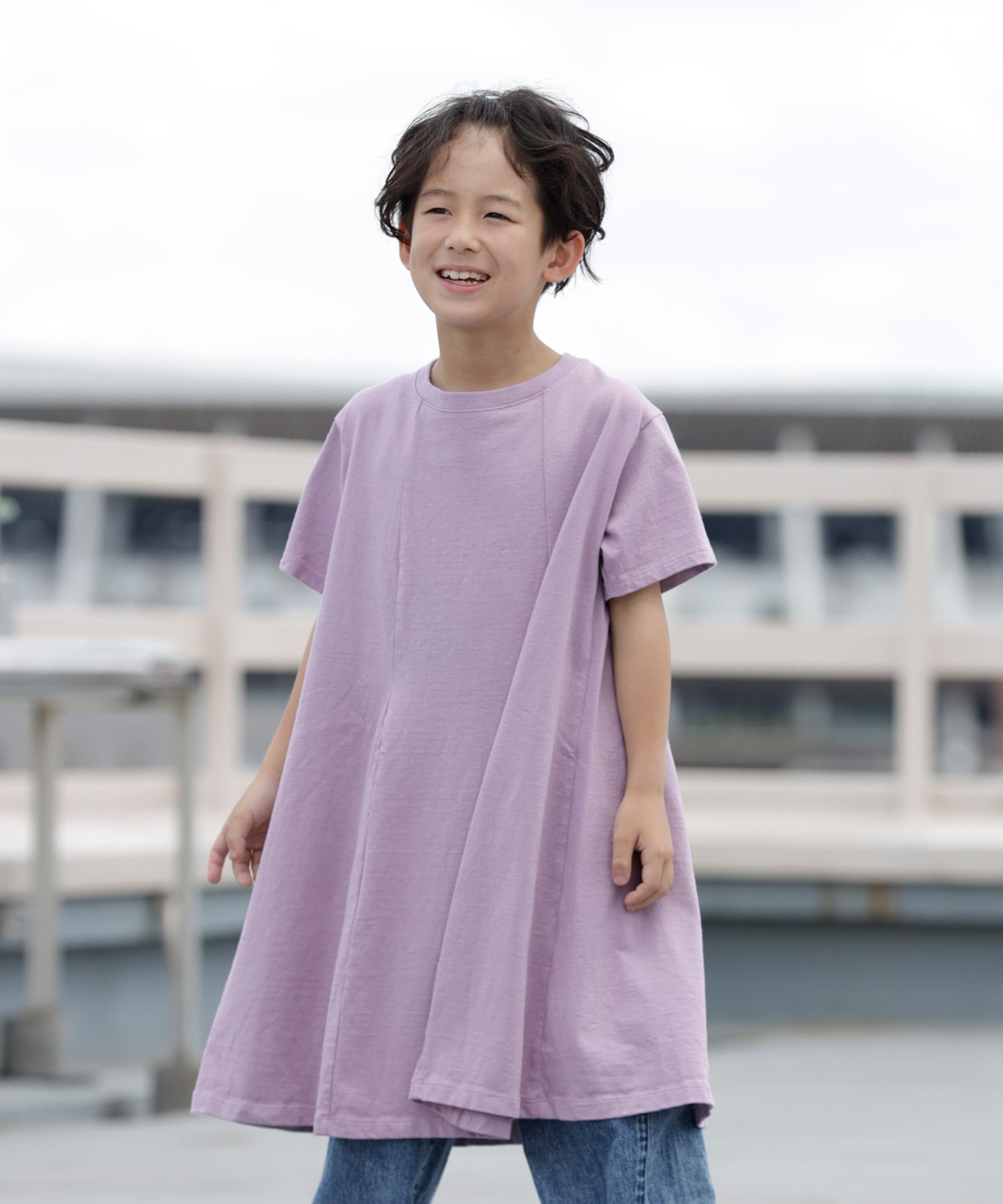 《環境配慮素材》G/D COTTON BLOOM DRESS USAコットン