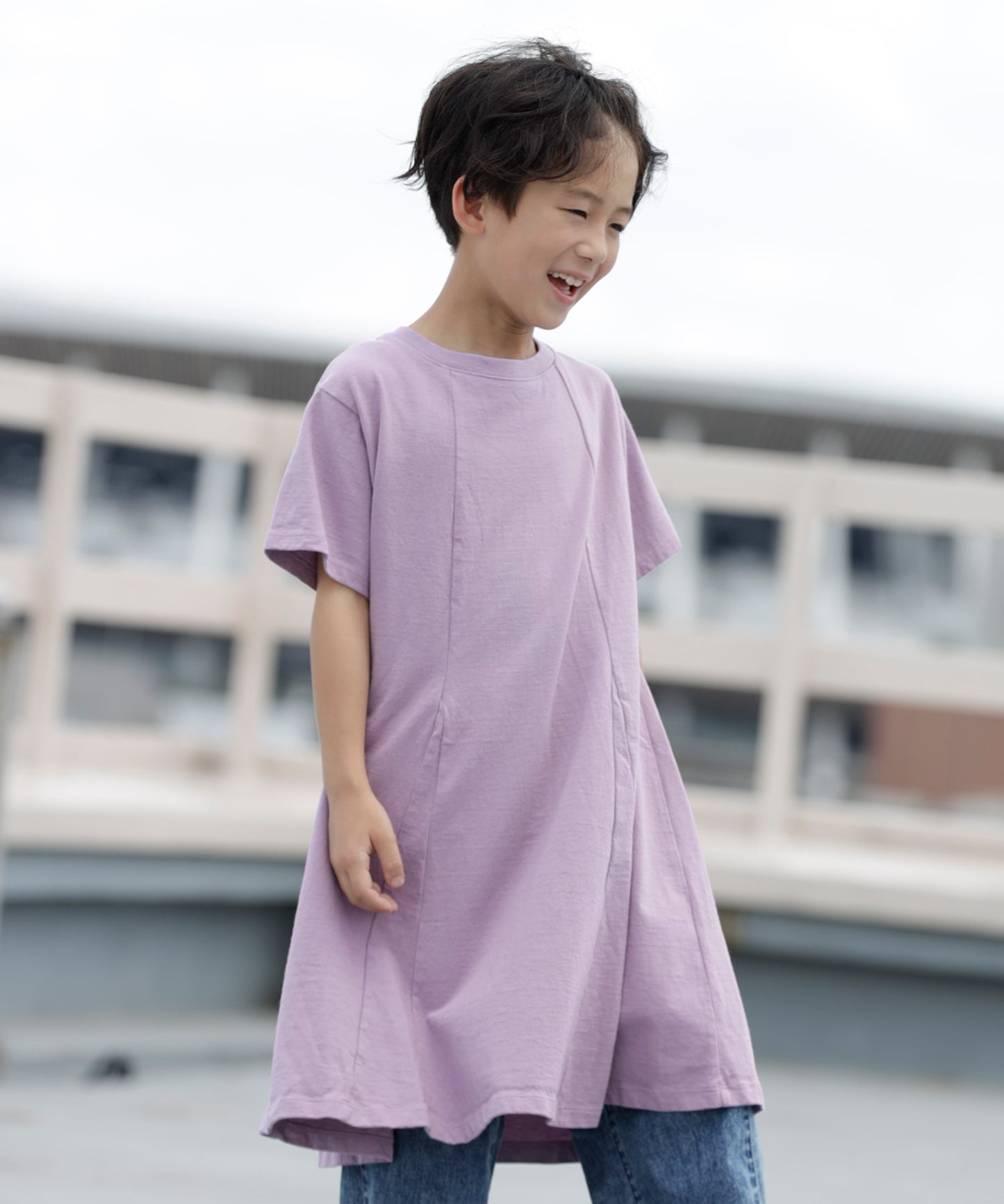 《環境配慮素材》G/D COTTON BLOOM DRESS USAコットン