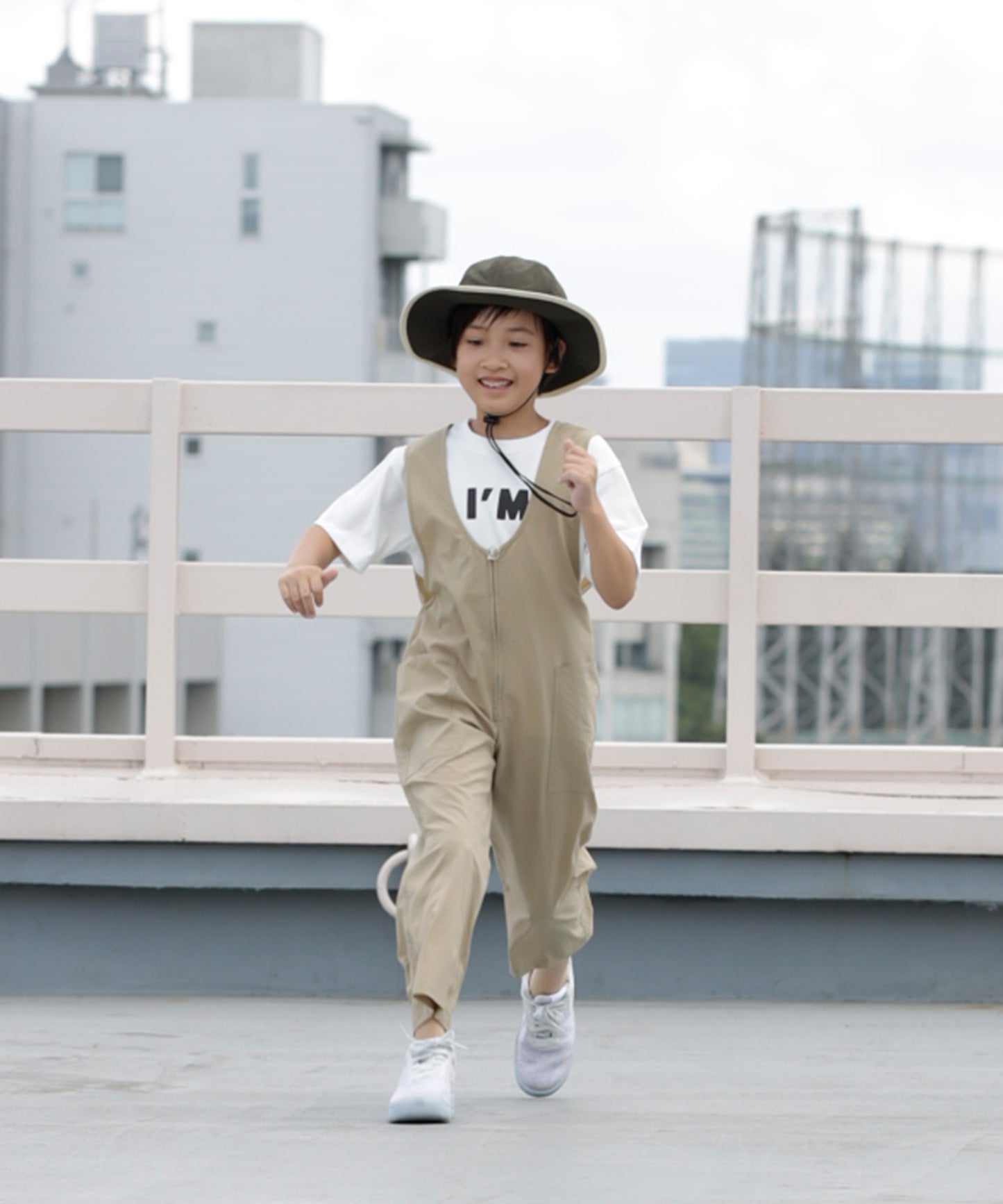 《環境配慮素材》UVCUT NYLON PIPING HAT 紫外線カット 撥水 接触冷感