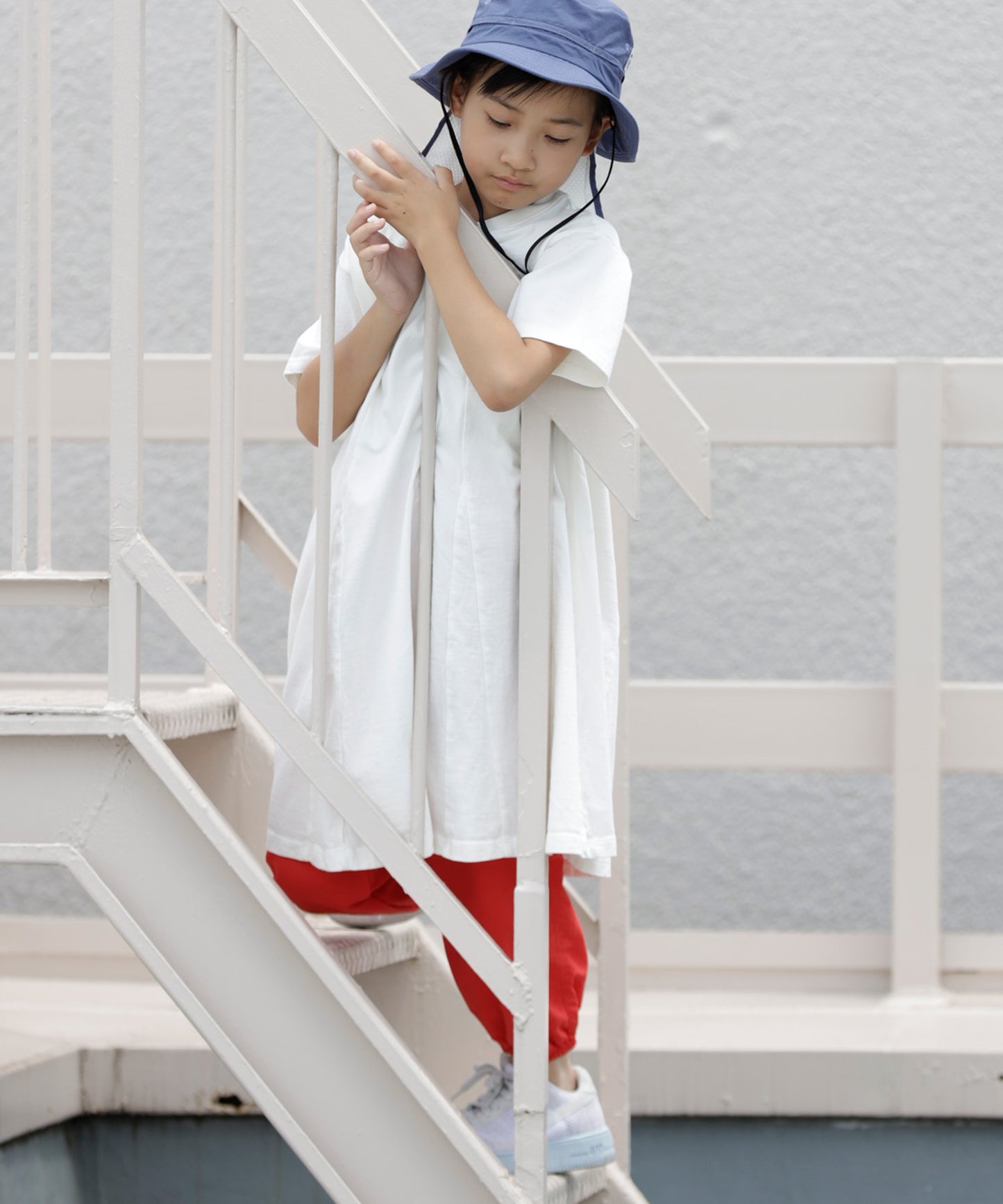 《環境配慮素材》G/D COTTON BLOOM DRESS USAコットン