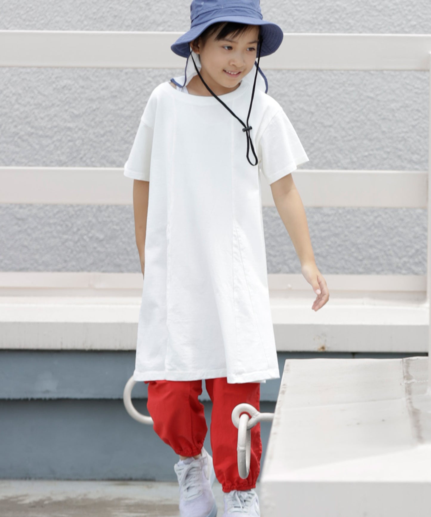 《環境配慮素材》G/D COTTON BLOOM DRESS USAコットン