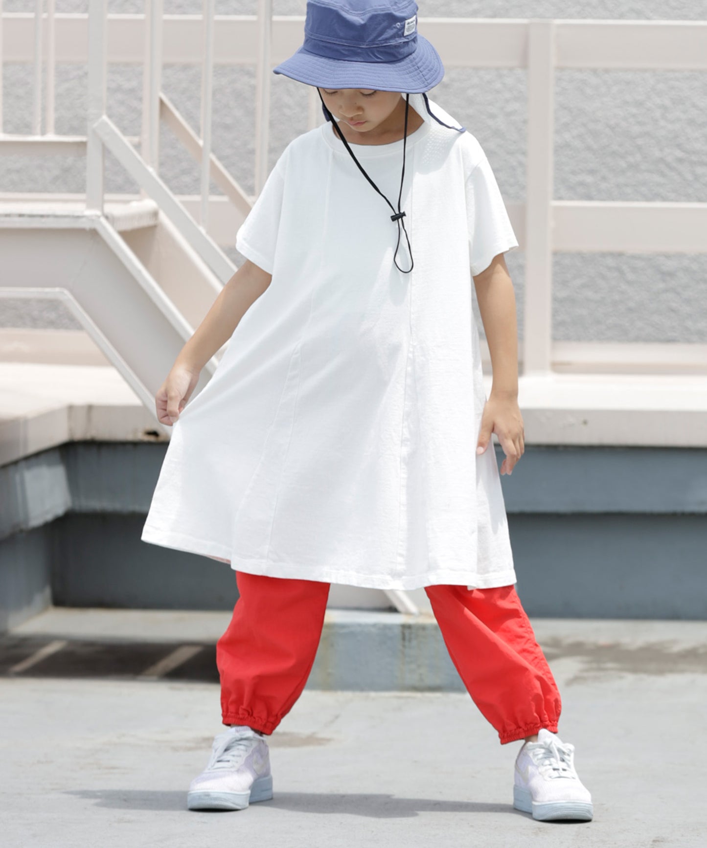 《環境配慮素材》G/D COTTON BLOOM DRESS USAコットン