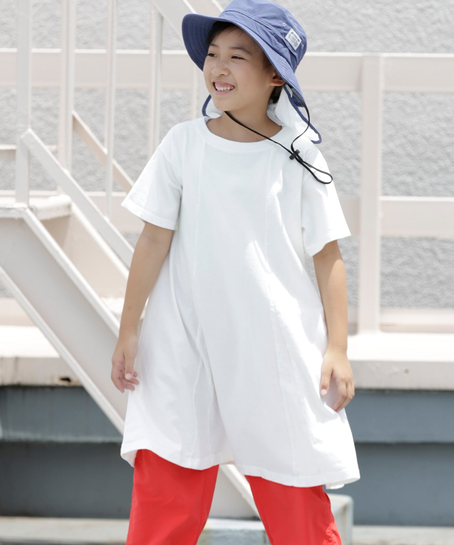 《環境配慮素材》G/D COTTON BLOOM DRESS USAコットン