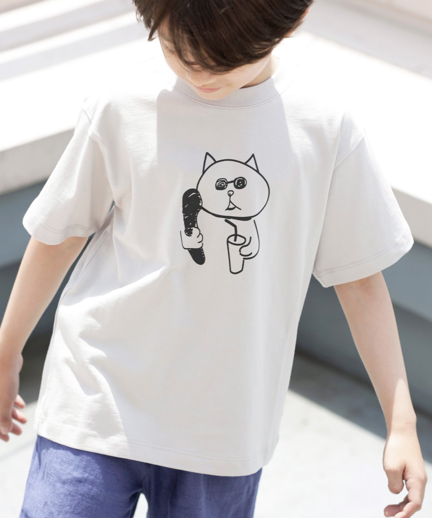 OG CLEAR COTTON CAT TEE