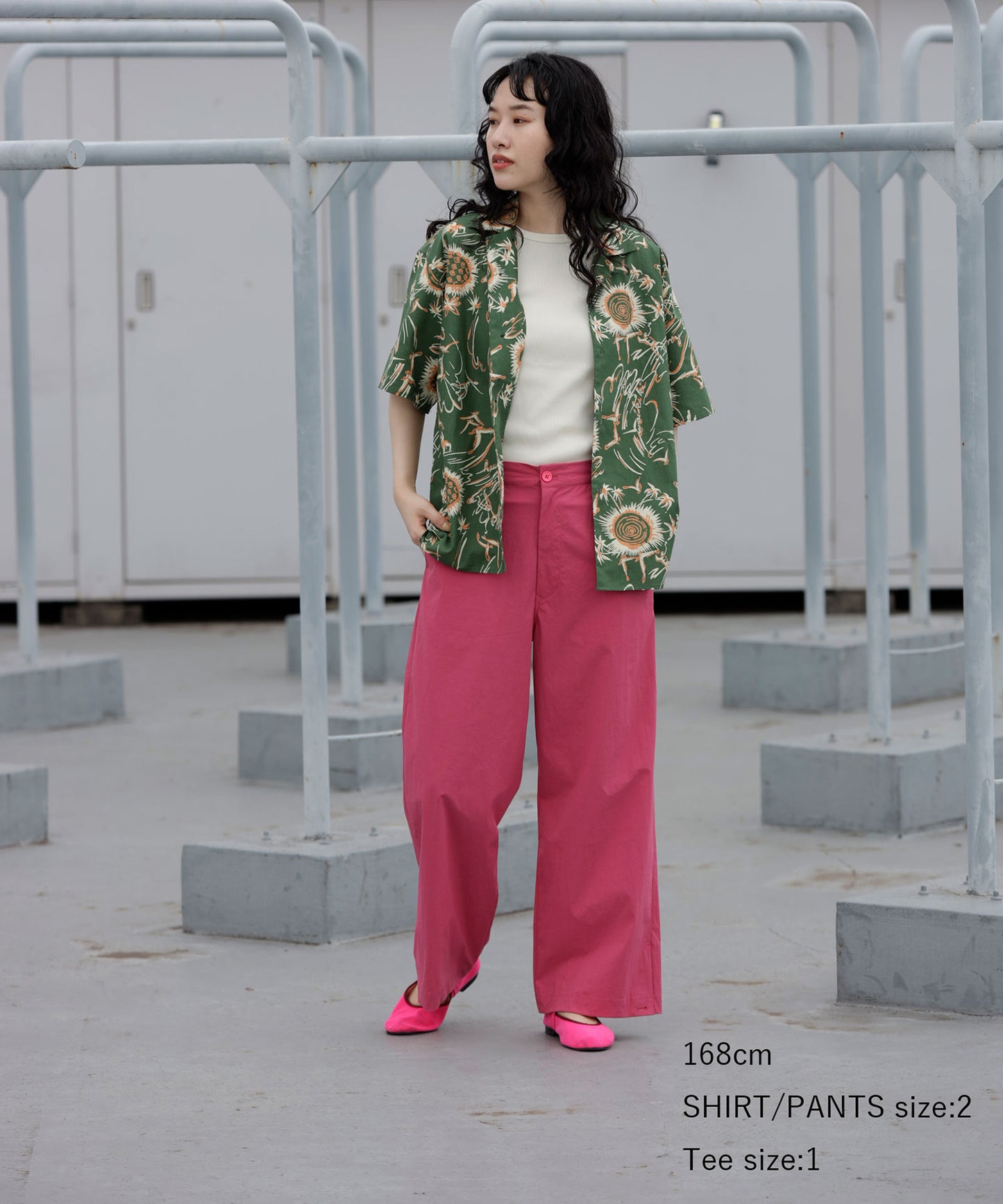 SUMMER PRINT H/S SHIRT セットアップ対応