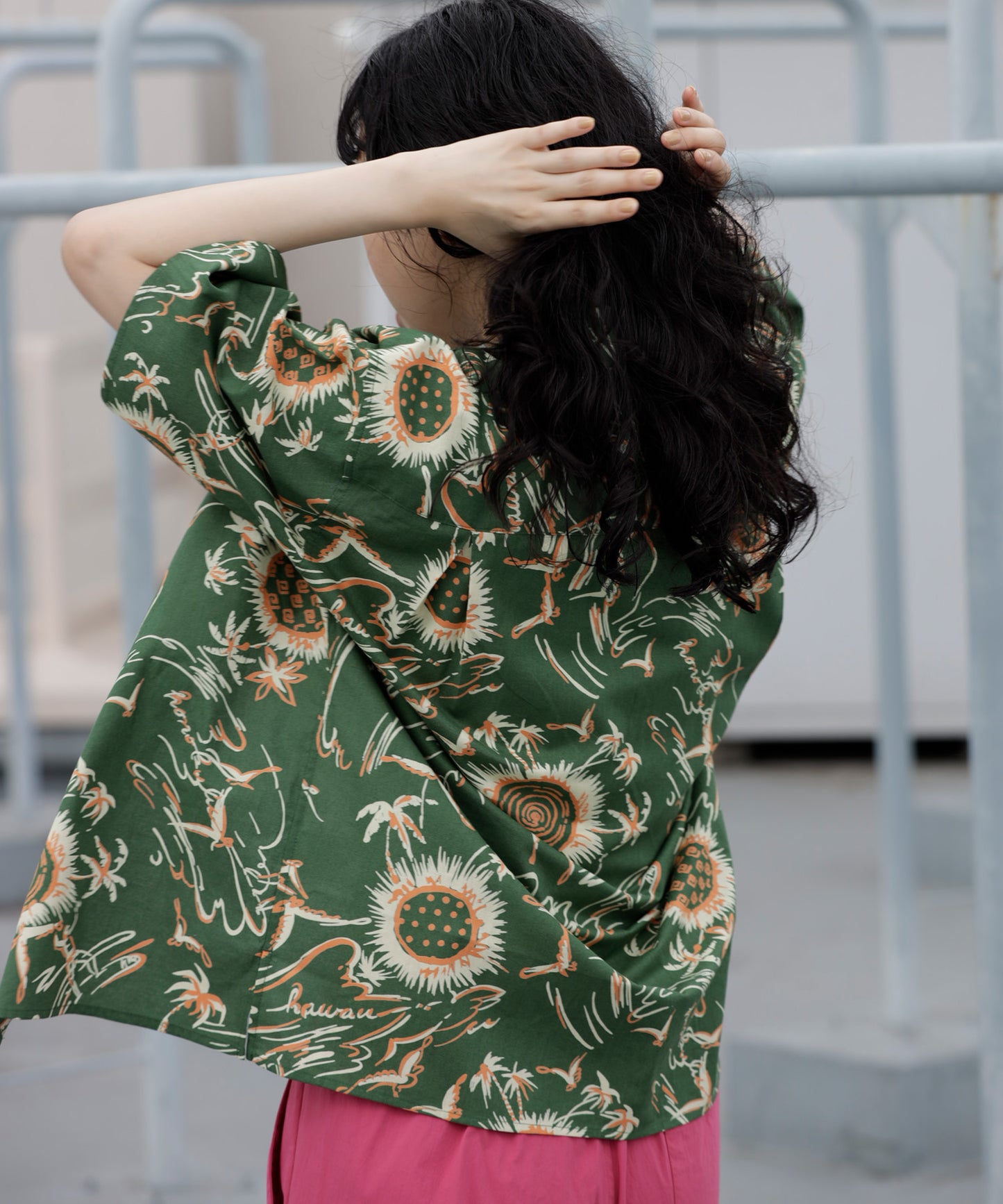 SUMMER PRINT H/S SHIRT セットアップ対応