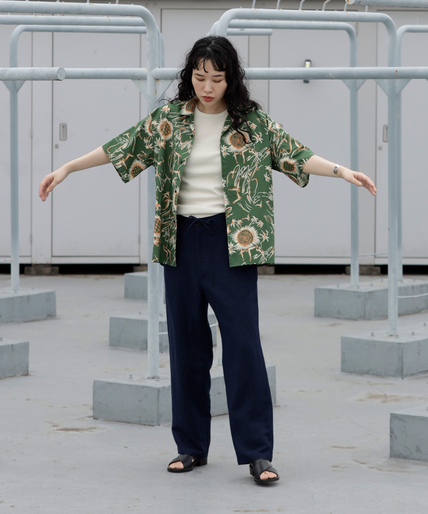 SUMMER PRINT H/S SHIRT セットアップ対応