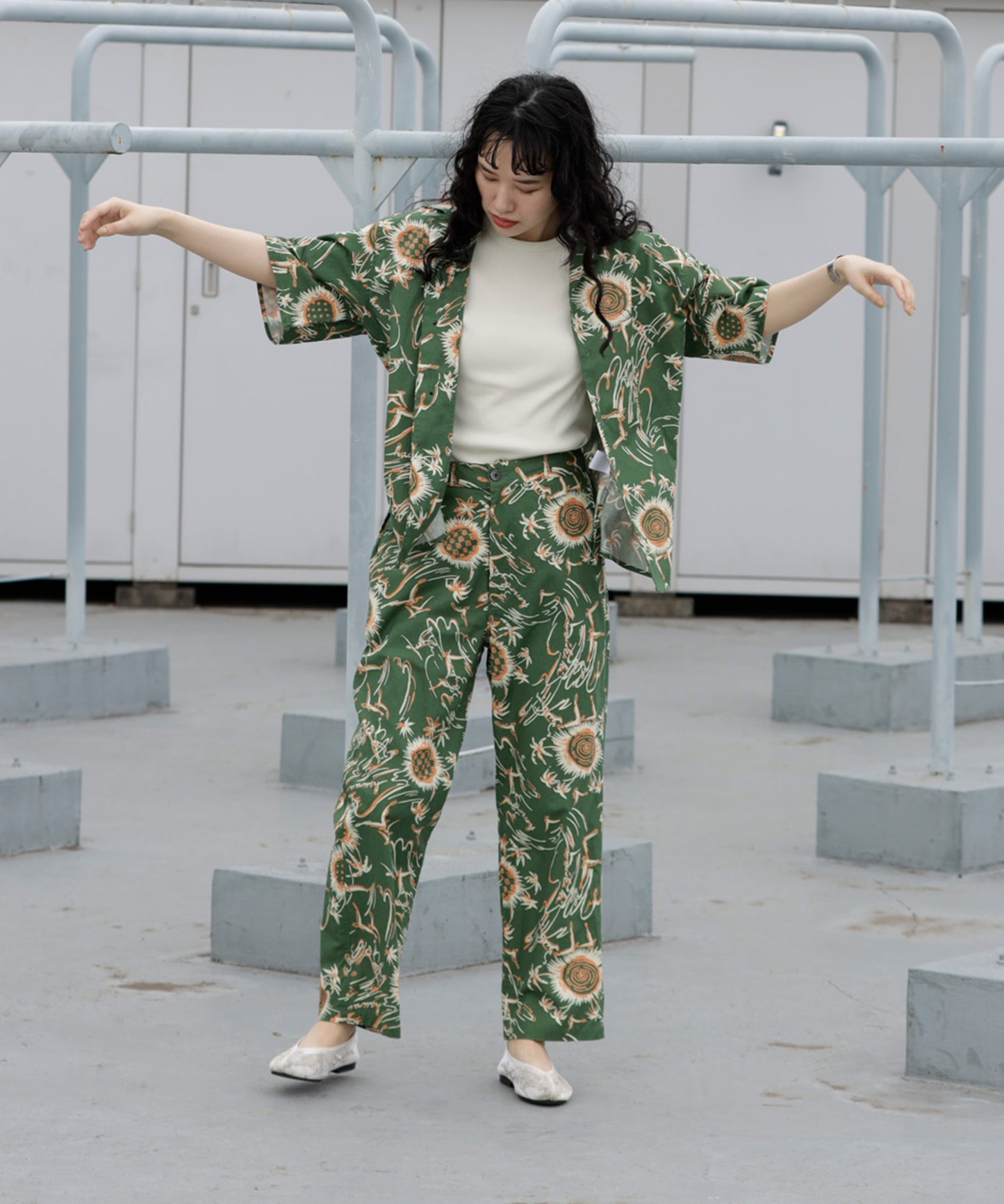 SUMMER PRINT H/S SHIRT セットアップ対応
