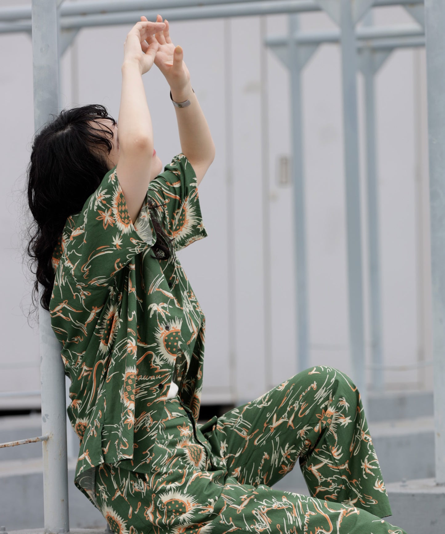 SUMMER PRINT H/S SHIRT セットアップ対応