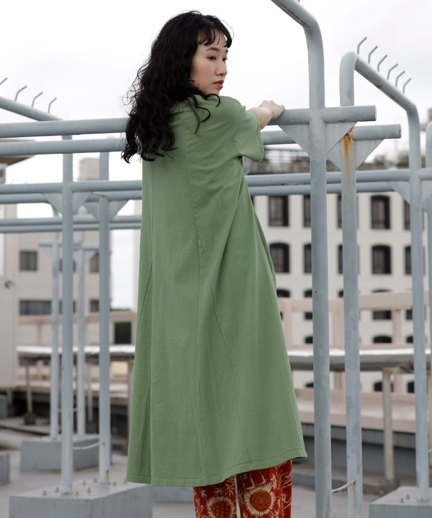 G/D COTTON BLOOM DRESS