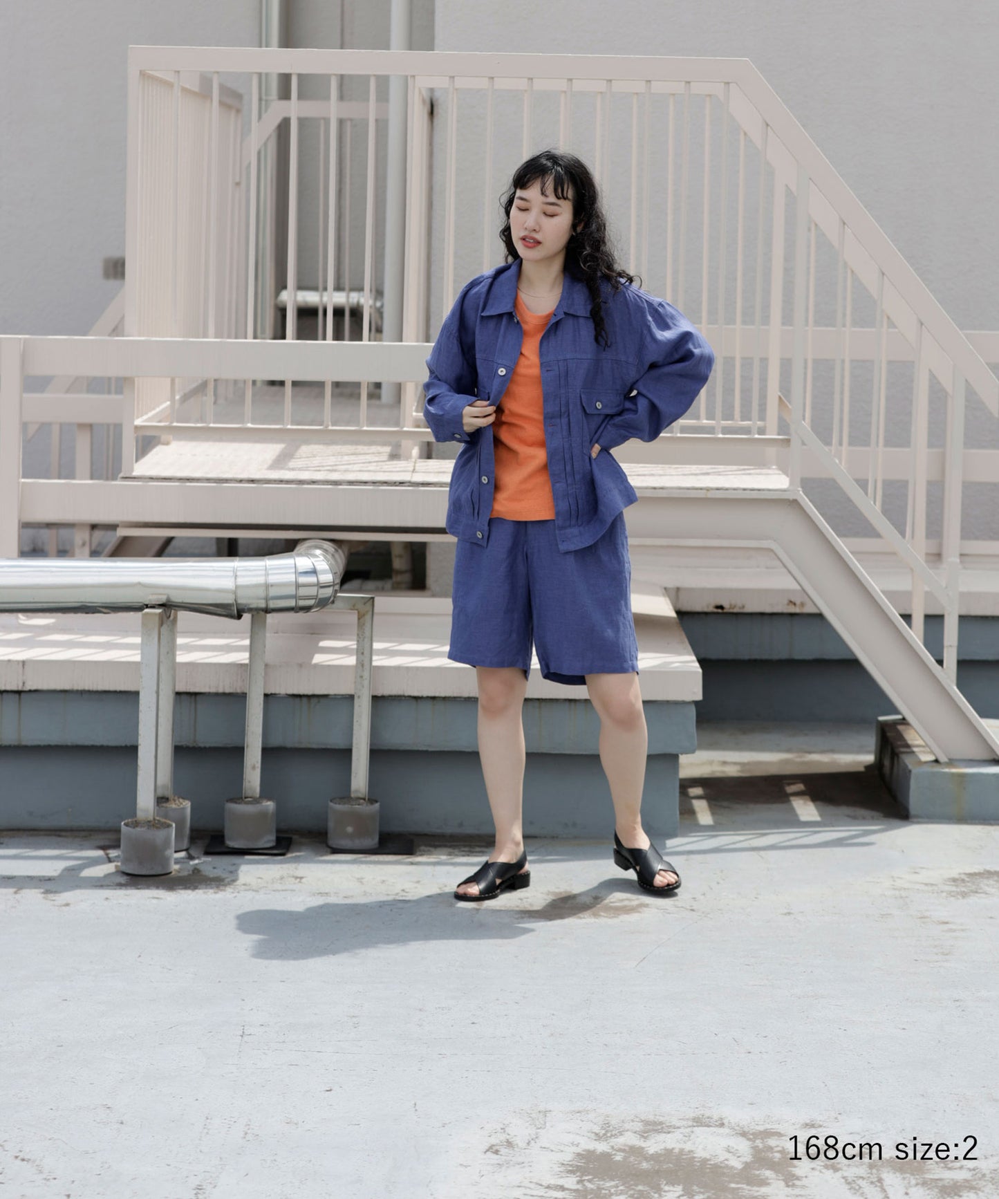 《環境配慮素材》LINEN TWILL JACKET セットアップ対応