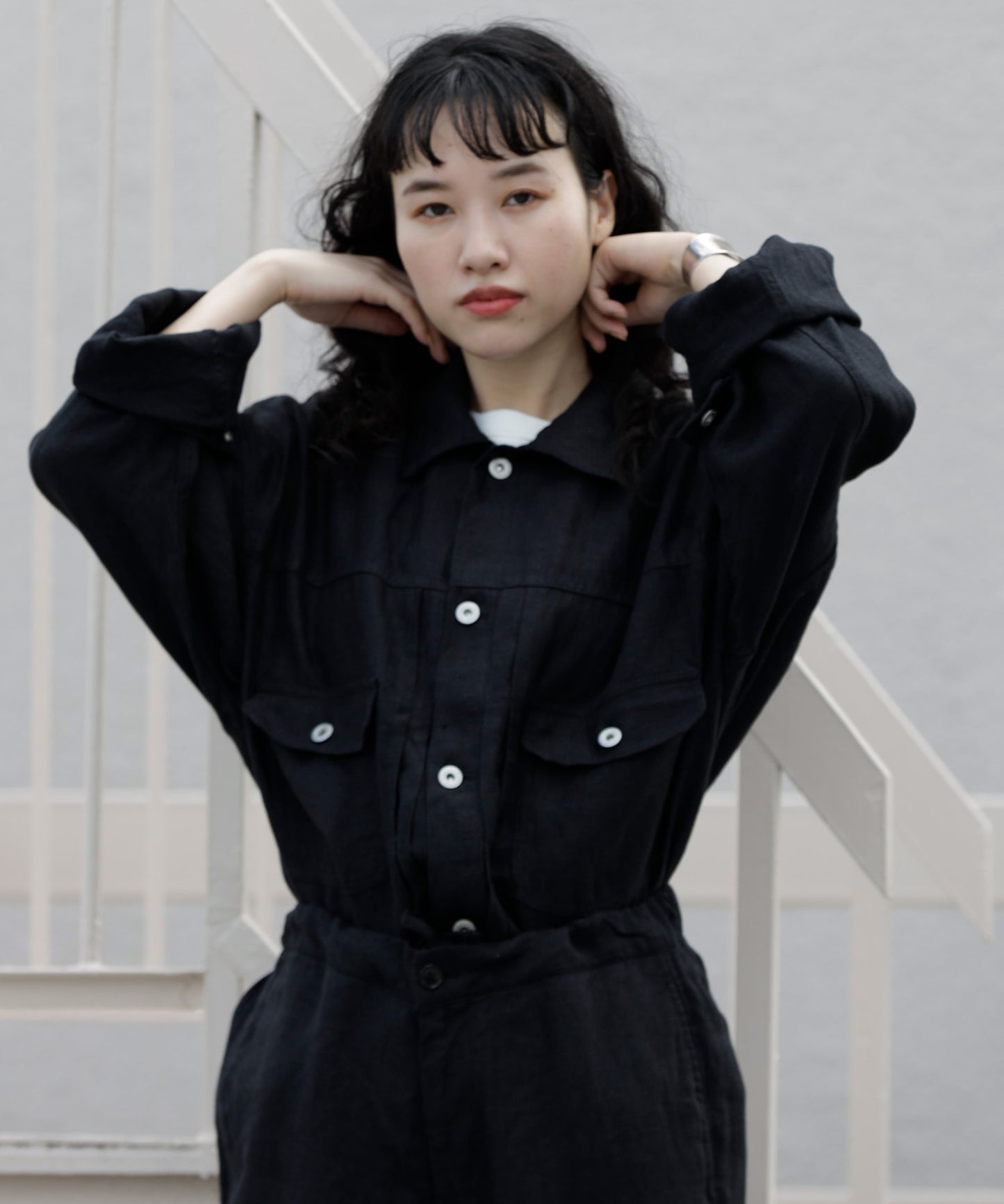 《環境配慮素材》LINEN TWILL JACKET セットアップ対応