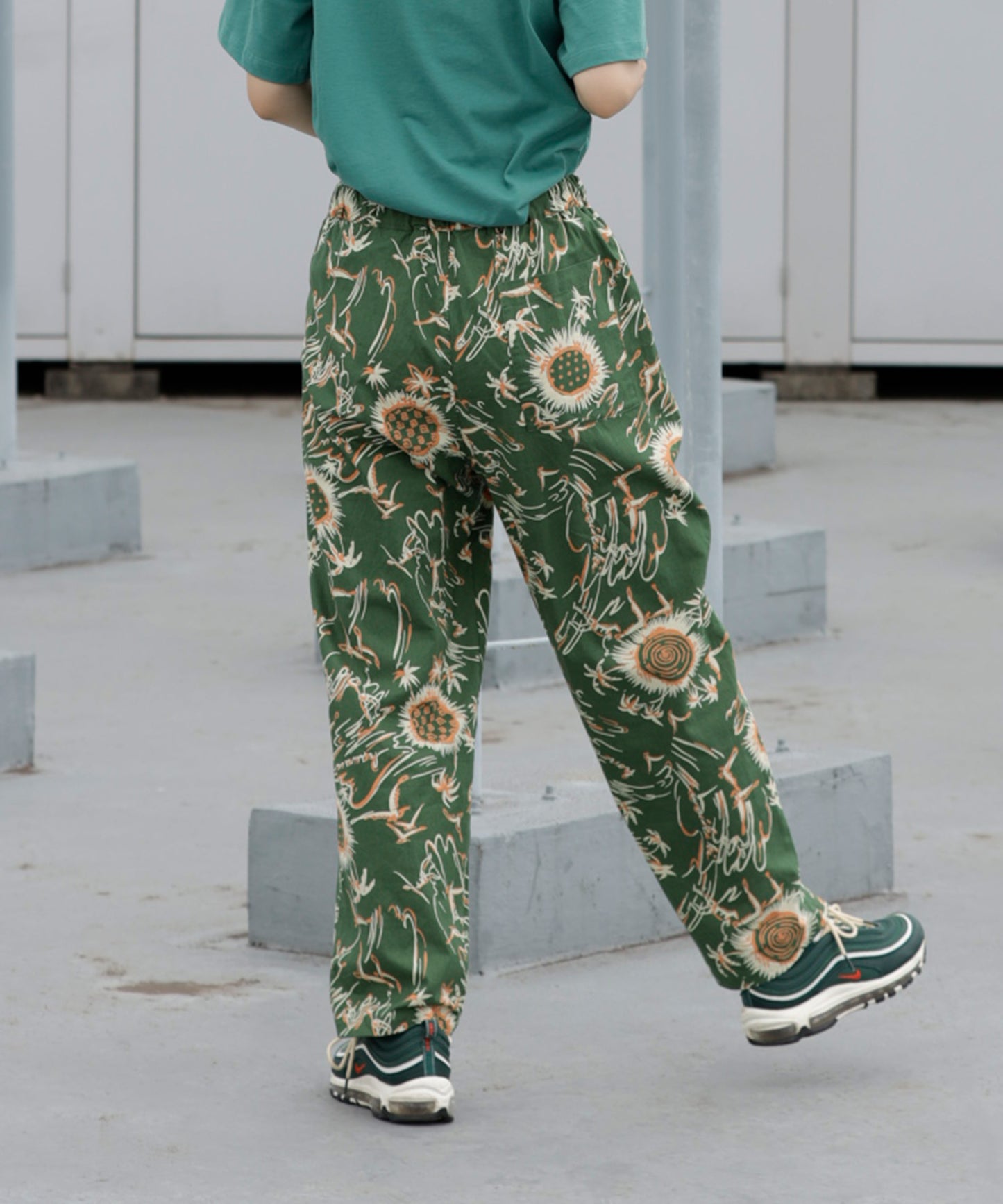 SUMMER PRINT EASY PANTS