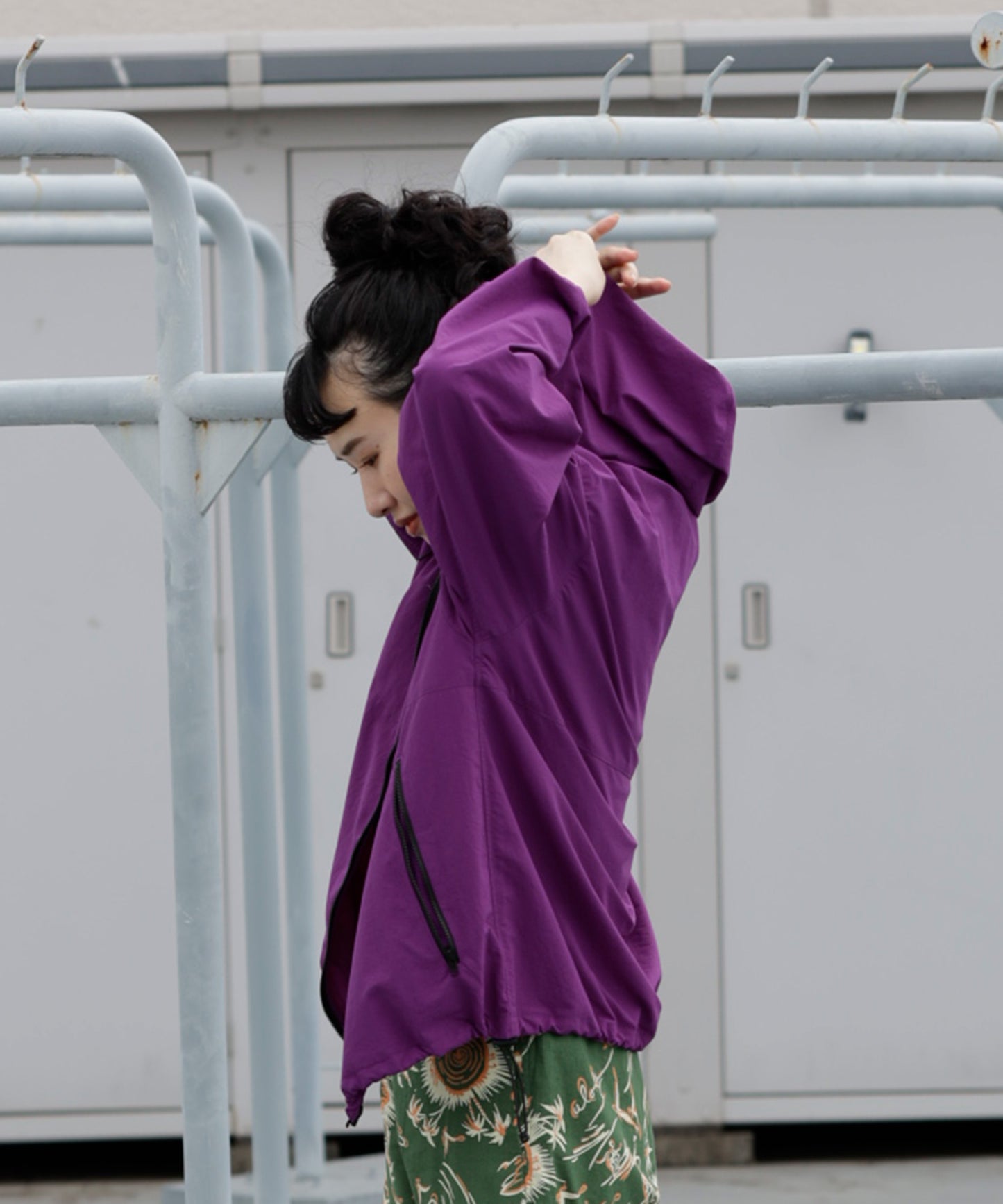 《環境配慮素材》UV Re:NYLON PARKA 紫外線カット 撥水 接触冷感 セットアップ対応
