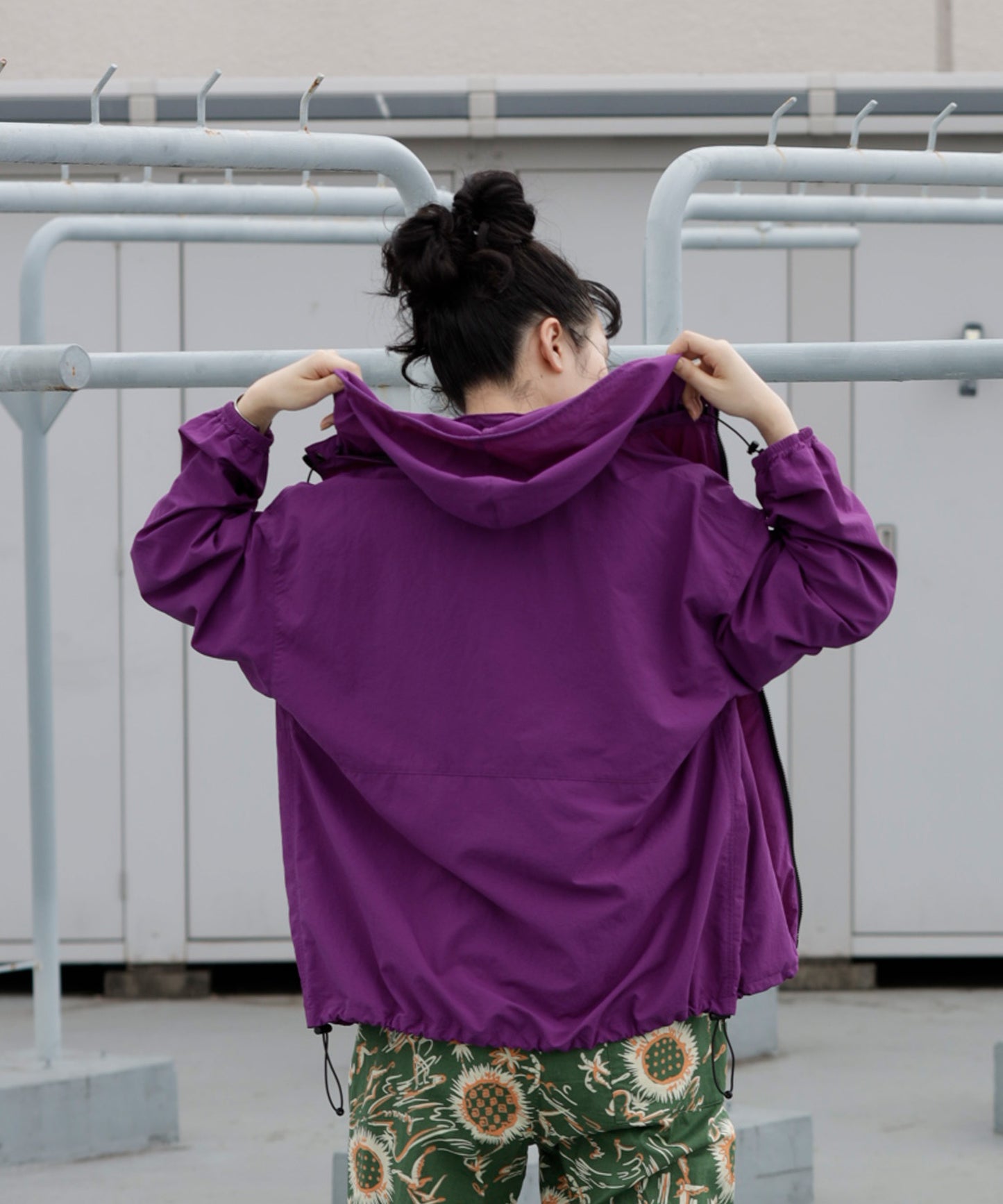 《環境配慮素材》UV Re:NYLON PARKA 紫外線カット 撥水 接触冷感 セットアップ対応