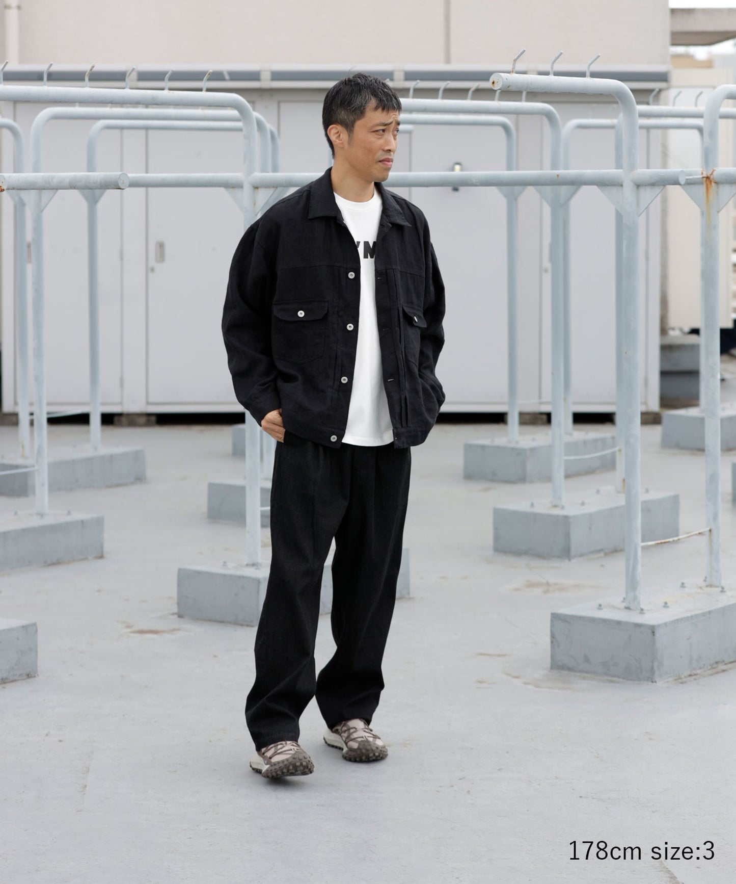 《環境配慮素材》LINEN TWILL JACKET セットアップ対応