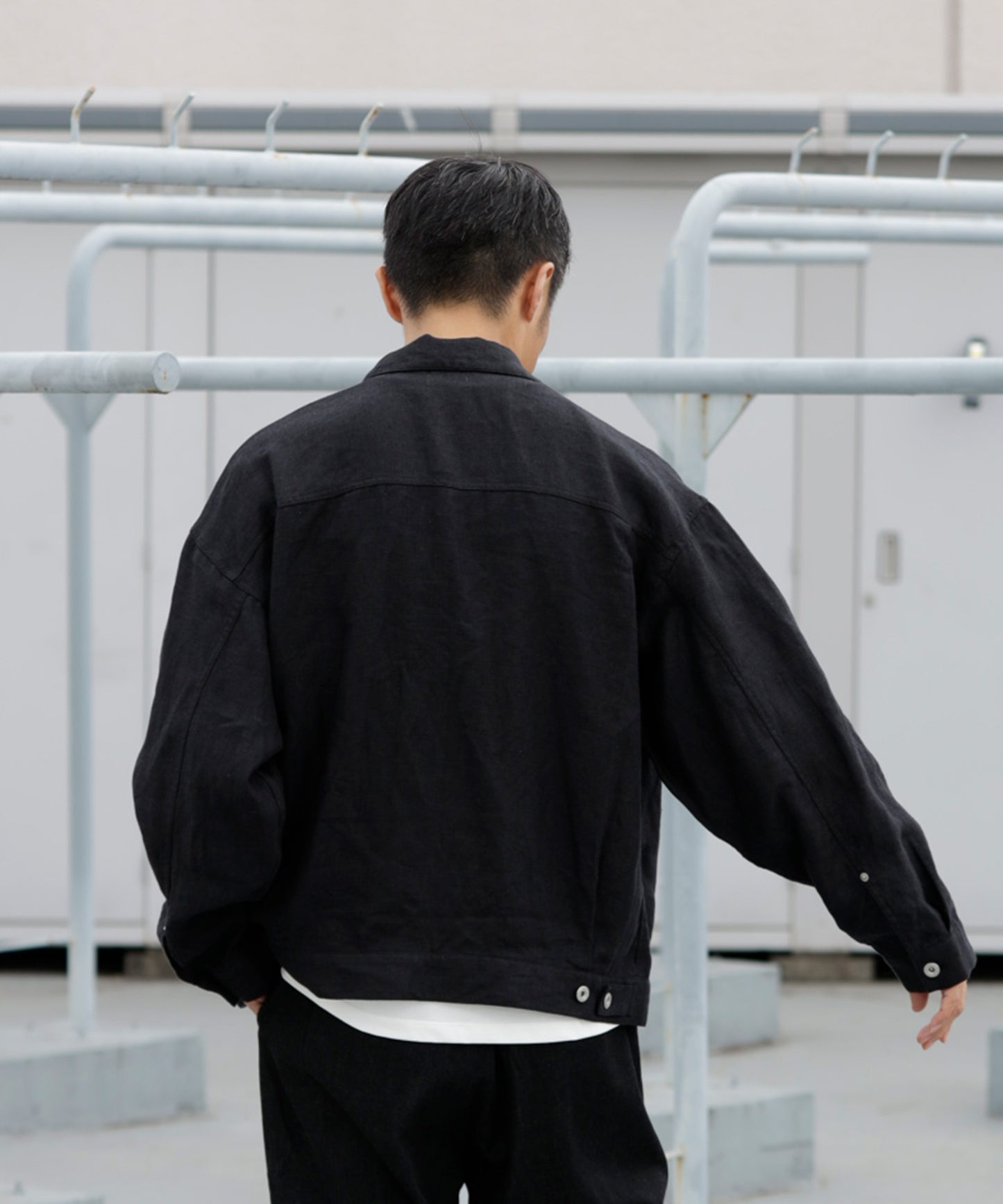 《環境配慮素材》LINEN TWILL JACKET セットアップ対応