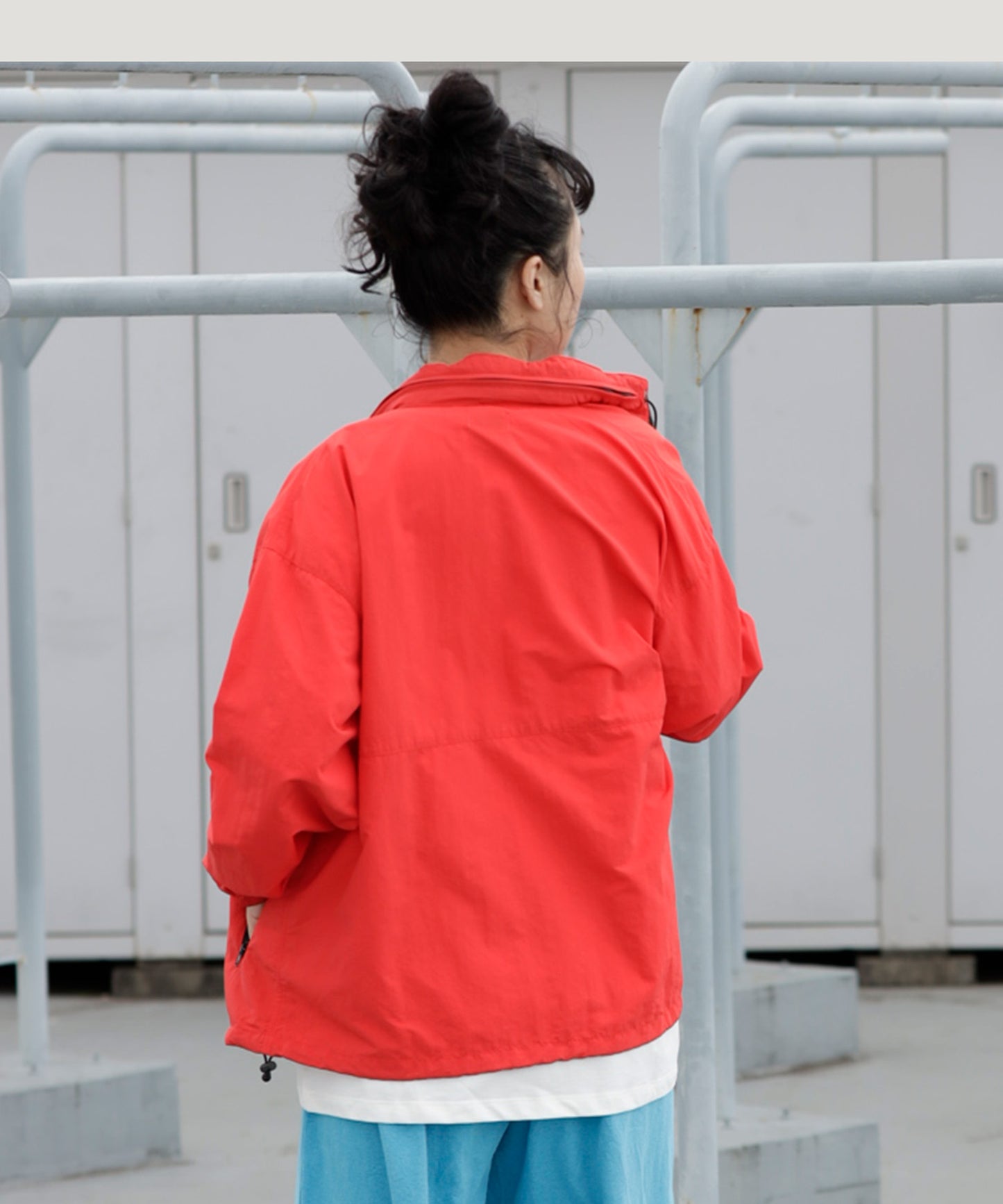 《環境配慮素材》UV Re:NYLON PARKA 紫外線カット 撥水 接触冷感 セットアップ対応