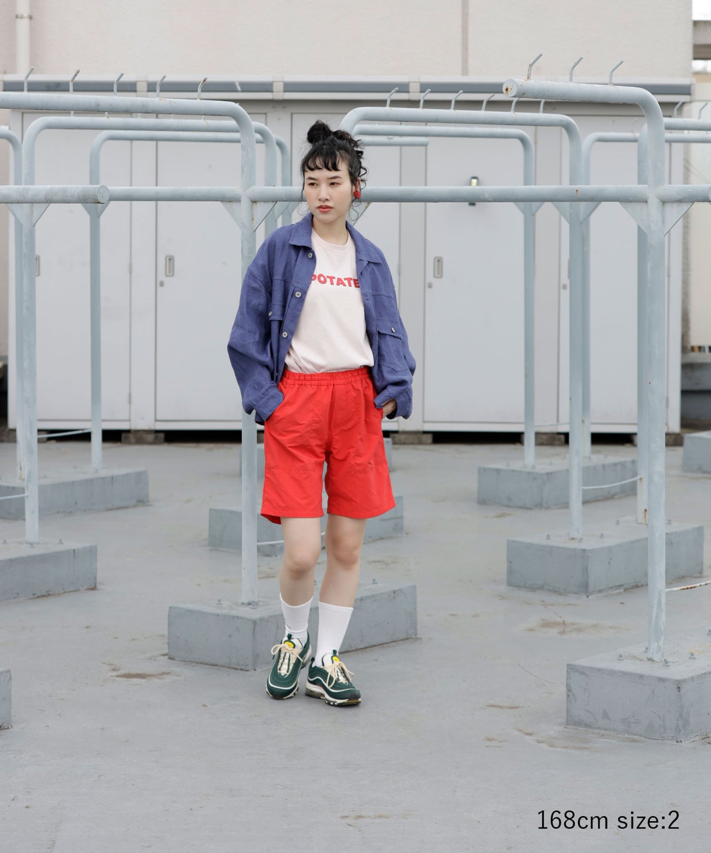 《環境配慮素材》UV Re:NYLON SHORTS 紫外線カット 撥水 接触冷感 セットアップ対応