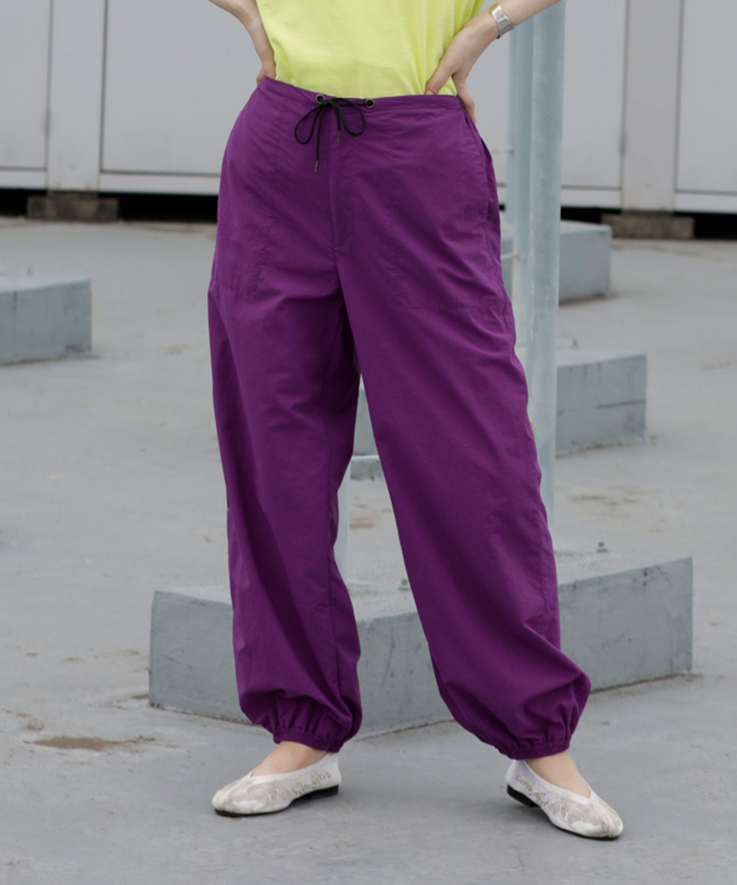 《環境配慮素材》UV Re:NYLON ALADDIN PANTS 紫外線カット 撥水 接触冷感 セットアップ対応