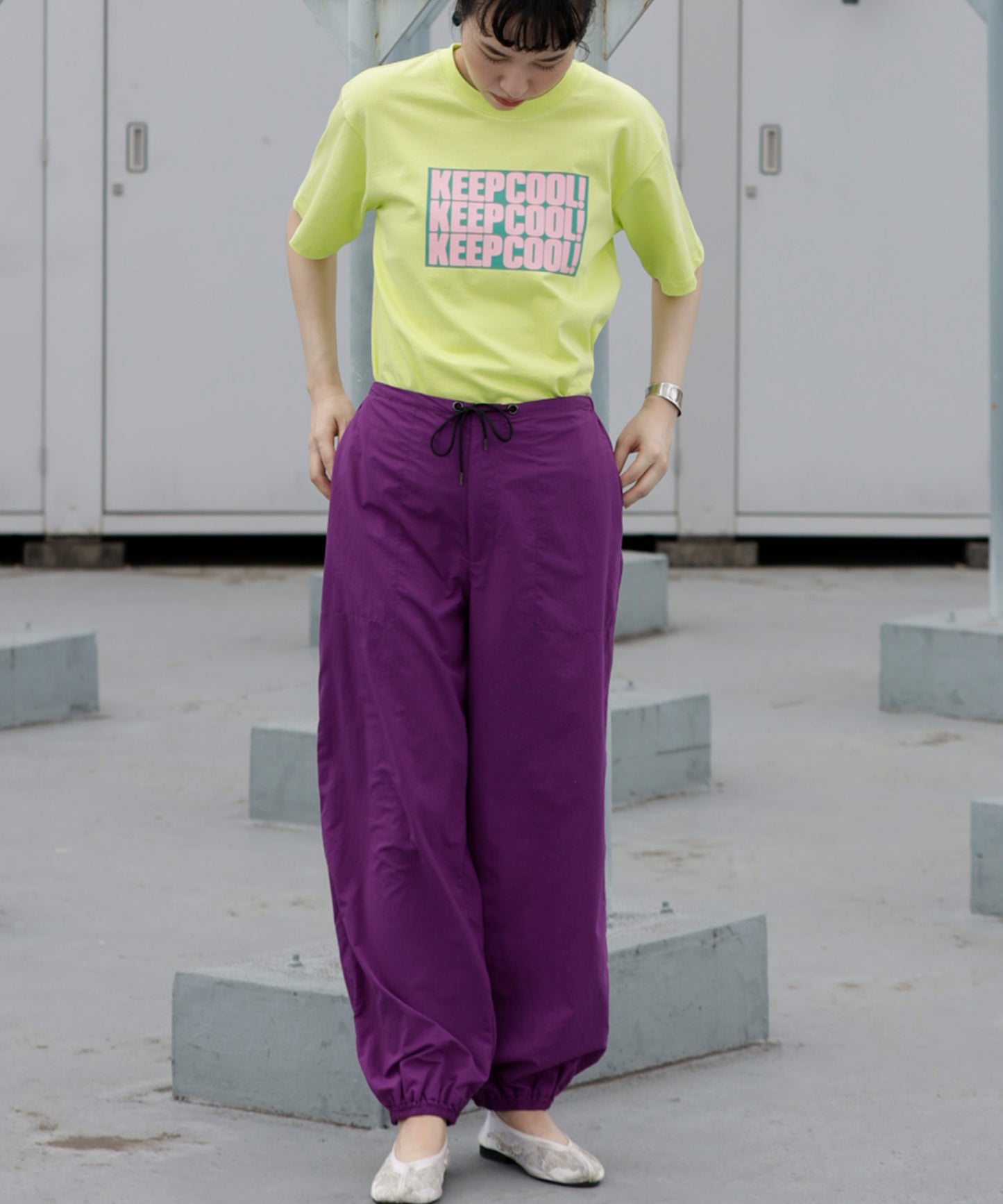 《環境配慮素材》UV Re:NYLON ALADDIN PANTS 紫外線カット 撥水 接触冷感 セットアップ対応