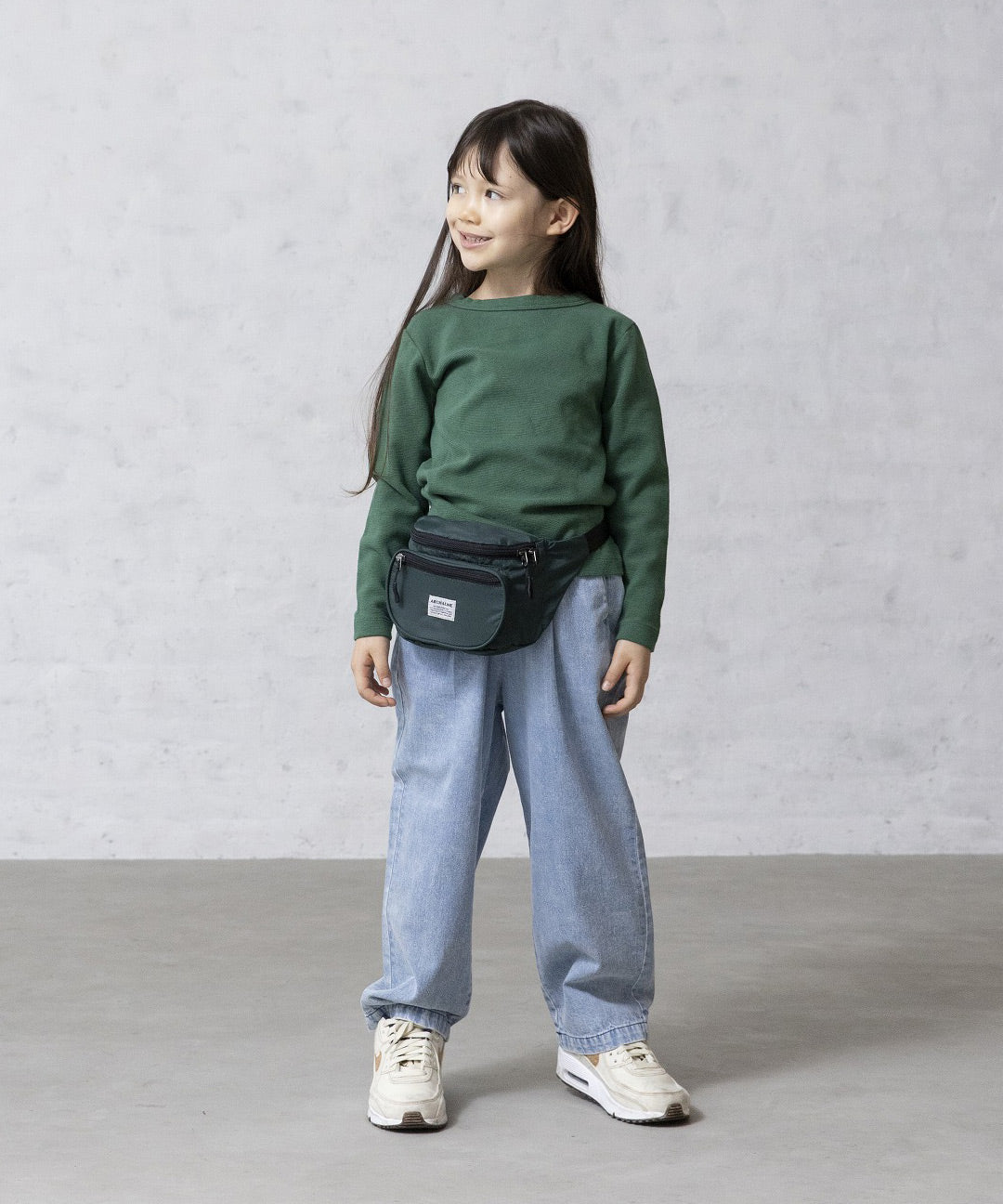 Re: NYLON WAIST BAG 弱撥水 軽量 リサイクルナイロン 親子兼用