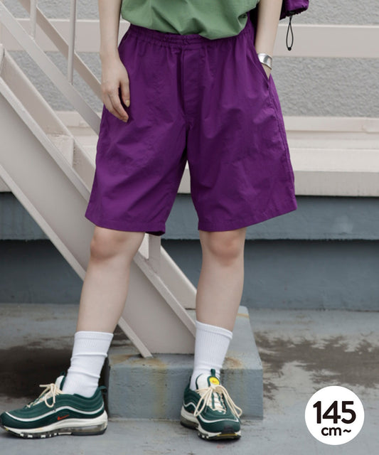 《環境配慮素材》UV Re:NYLON SHORTS 紫外線カット 撥水 接触冷感 セットアップ対応