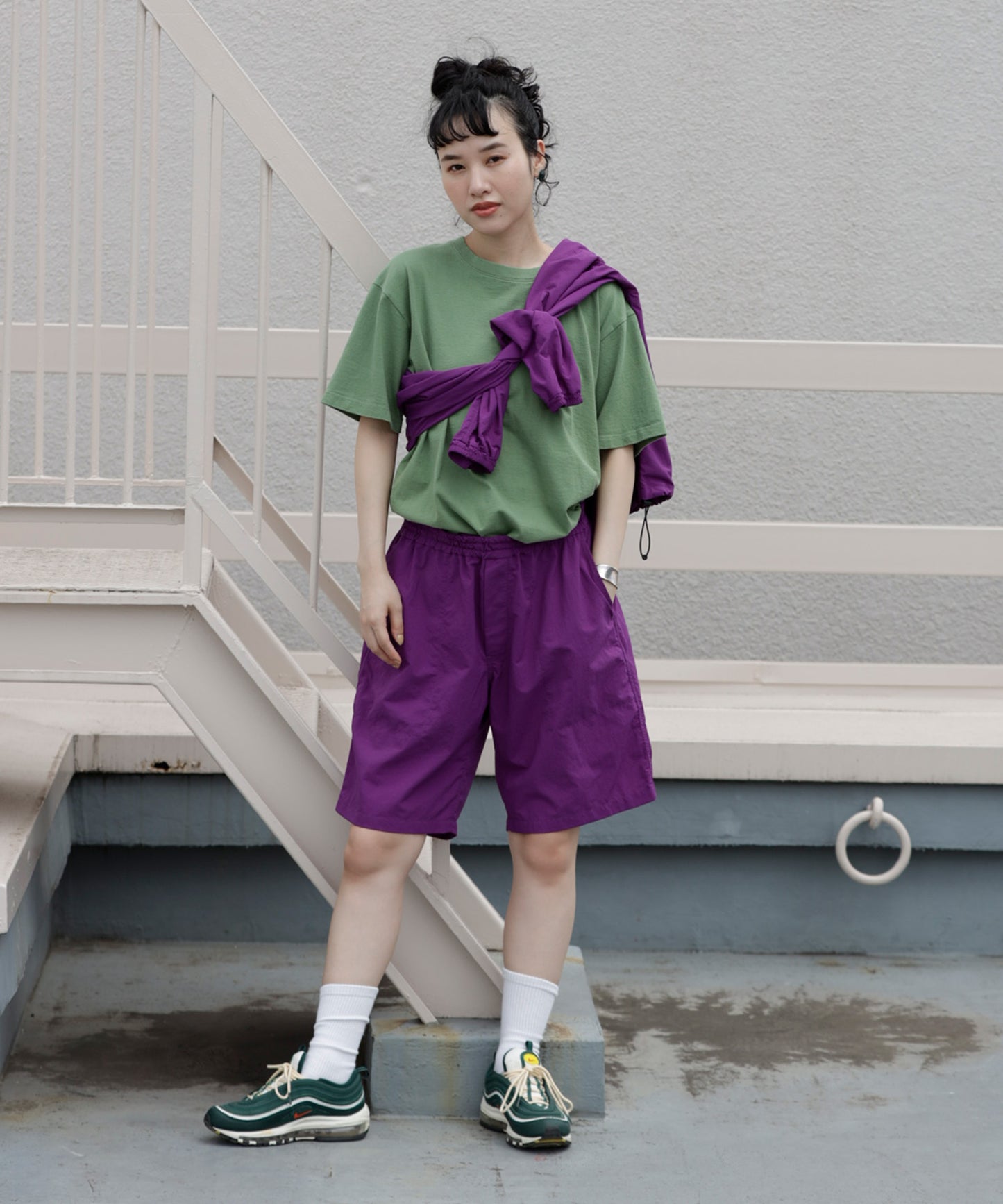 《環境配慮素材》UV Re:NYLON PARKA 紫外線カット 撥水 接触冷感 セットアップ対応