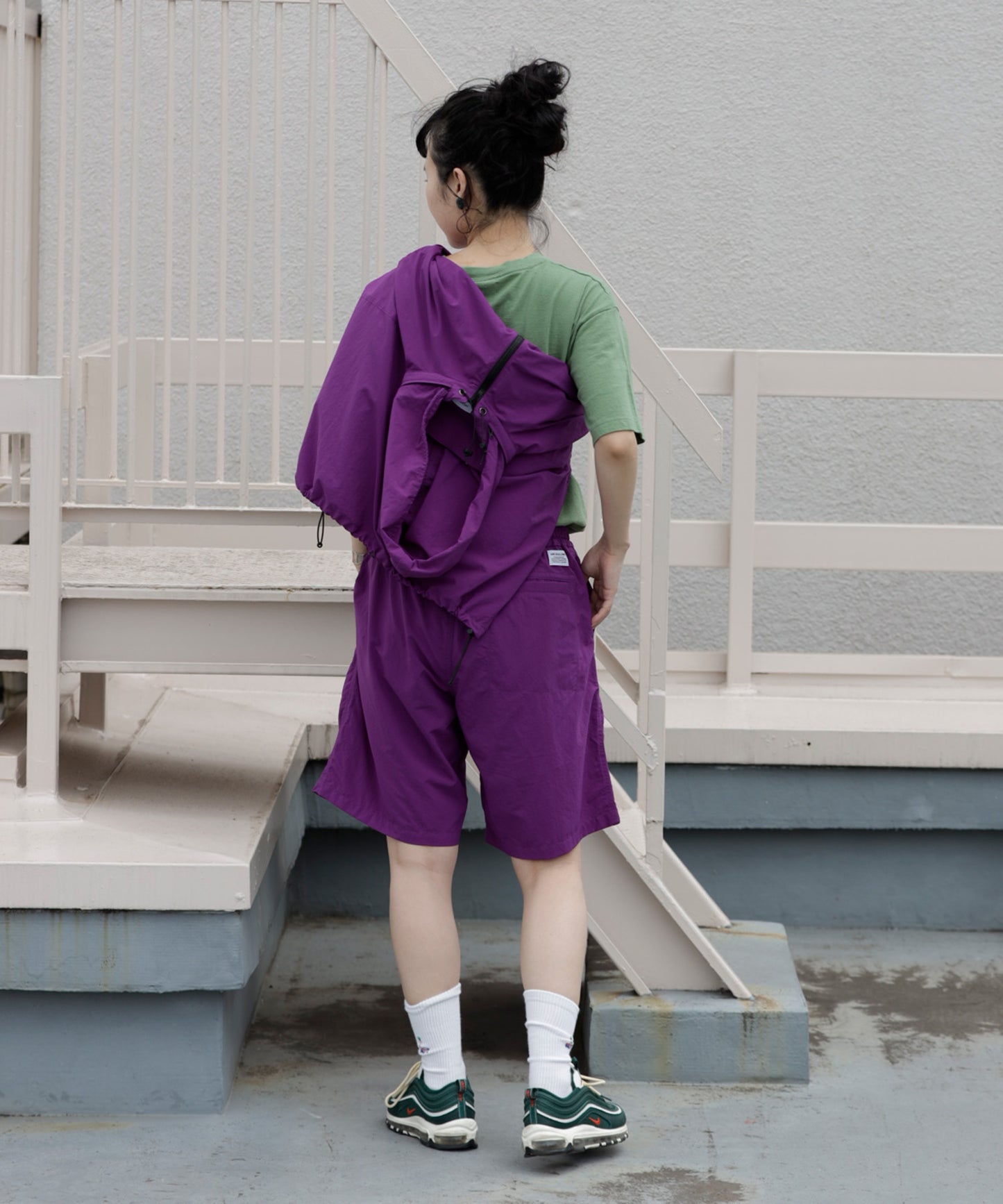 《環境配慮素材》UV Re:NYLON PARKA 紫外線カット 撥水 接触冷感 セットアップ対応