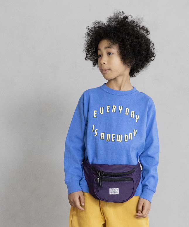 Re: NYLON WAIST BAG 弱撥水 軽量 リサイクルナイロン 親子兼用