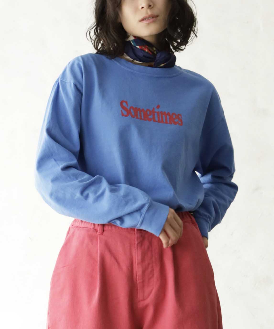 USA CO L/S TEE SOMETIMES