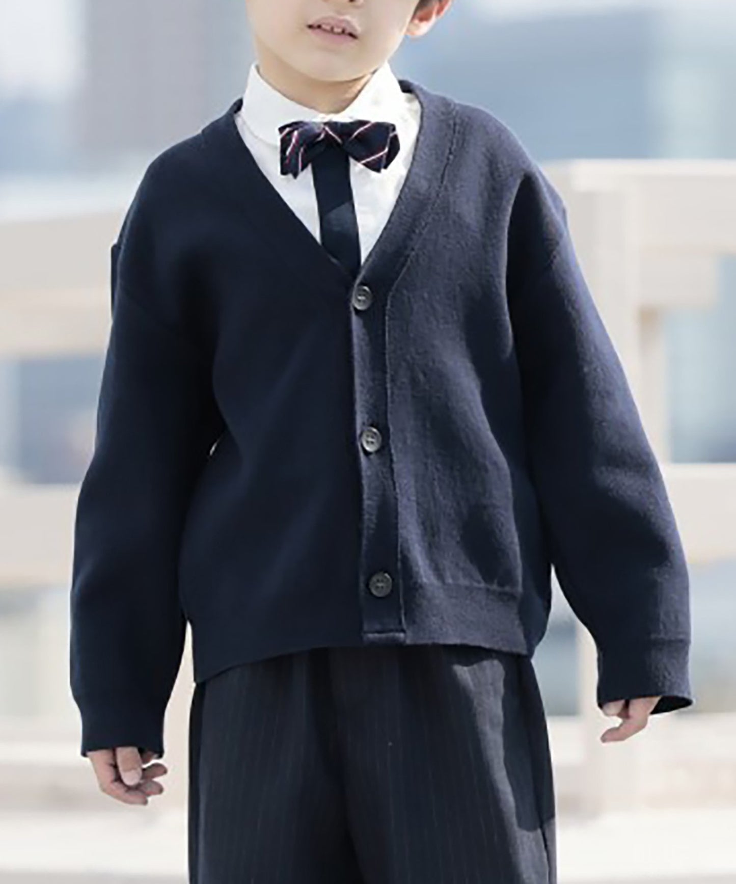 【環保材質】OG COTTON WF CARDIGAN 有機棉 上下皆可【100-145cm】