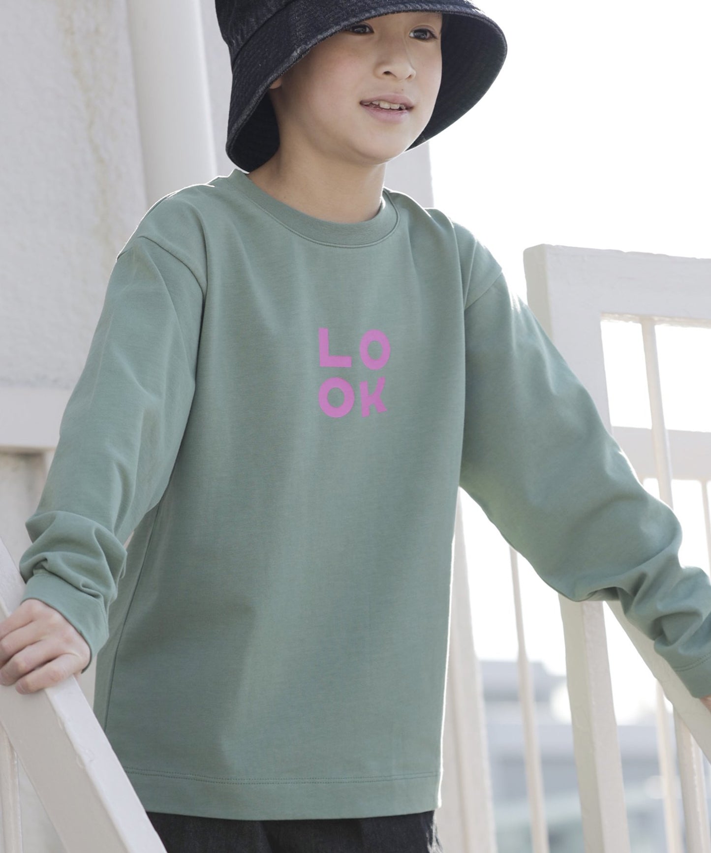 【環保材質】OG CLEAR COTTON LOOK TEE 有機棉瓦斯汗布 Just寬鬆型慈善【85-145cm】