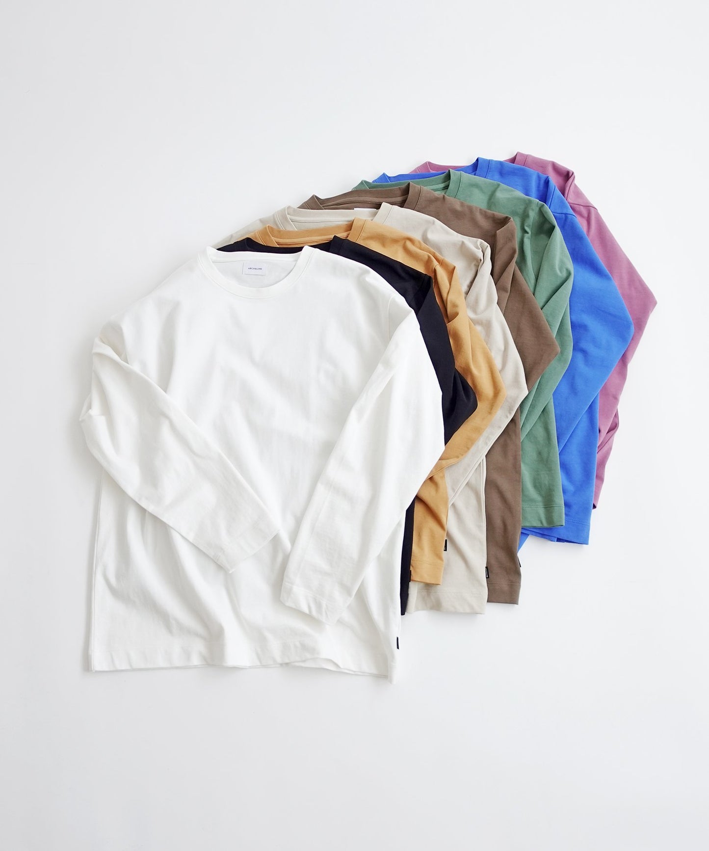 《環境配慮素材》OG CLEAR COTTON BASIC TEE オーガニックコットン ガス焼き天竺 ジャストルーズ型 チャリティー［85-145cm］