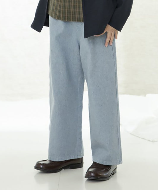 【環保材質】Re DENIM PAINTER PANTS 再生棉牛仔布 全年材質【100-145cm】