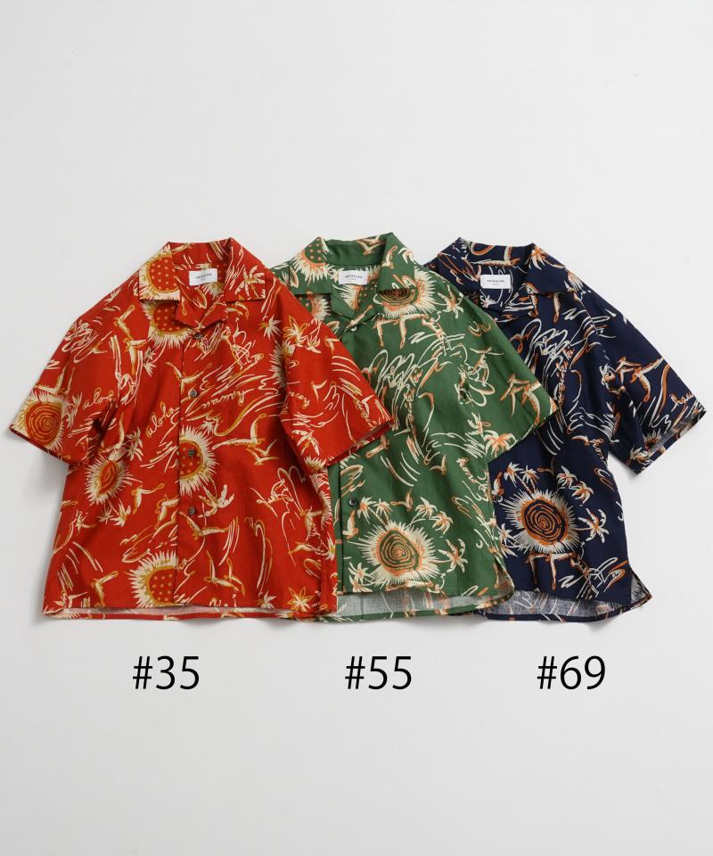 SUMMER PRINT H/S SHIRT セットアップ対応