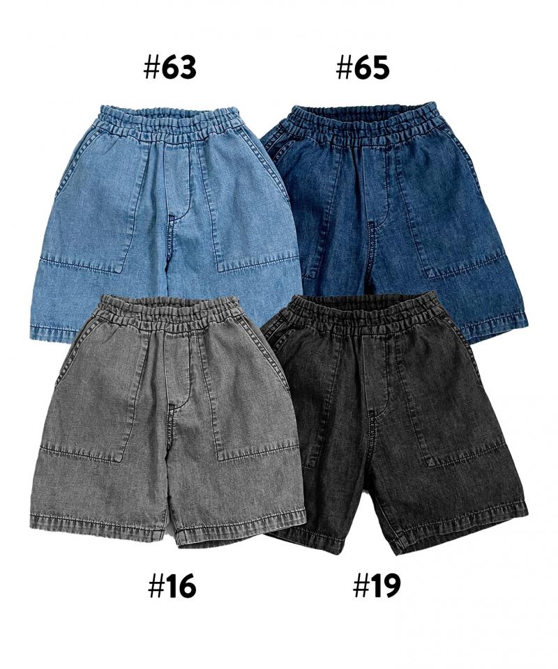LIGHT DENIM SHORTS 薄手デニム 甚平