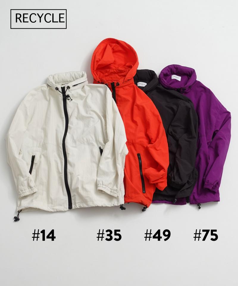 《環境配慮素材》UV Re:NYLON PARKA 紫外線カット 撥水 接触冷感 セットアップ対応