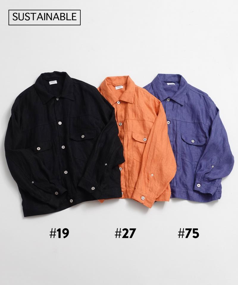 《環境配慮素材》LINEN TWILL JACKET セットアップ対応