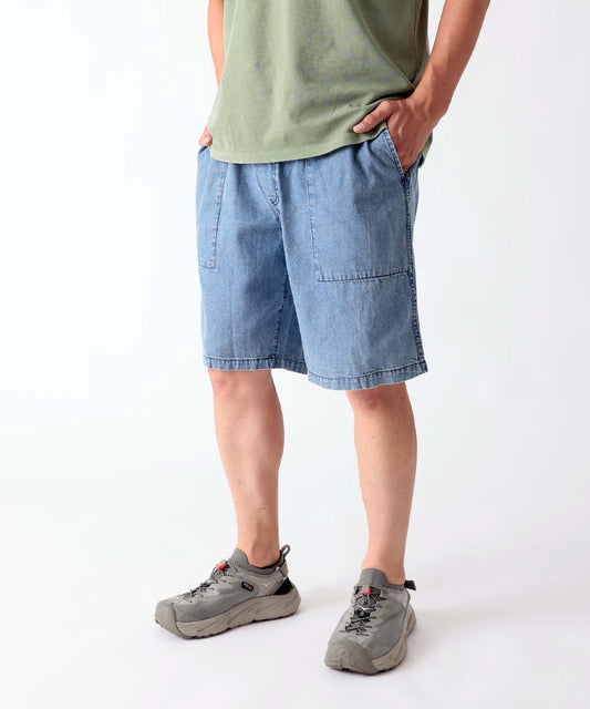 LIGHT DENIM SHORTS 薄手デニム 甚平