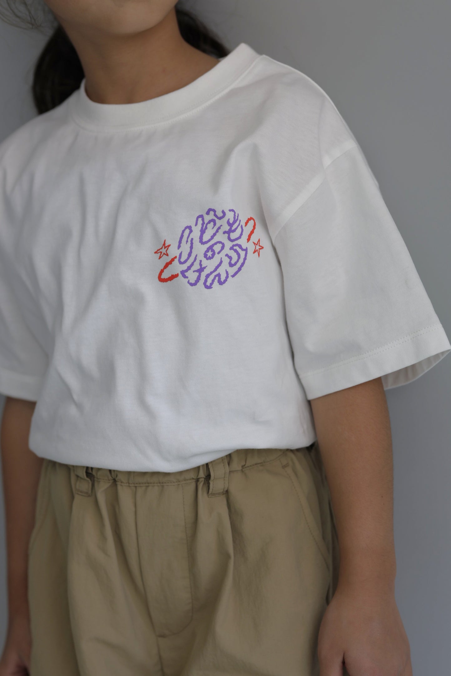 《環境配慮素材》*SUPER-KIKI コラボ*OG 子供の権利 TEE［110-145cm］