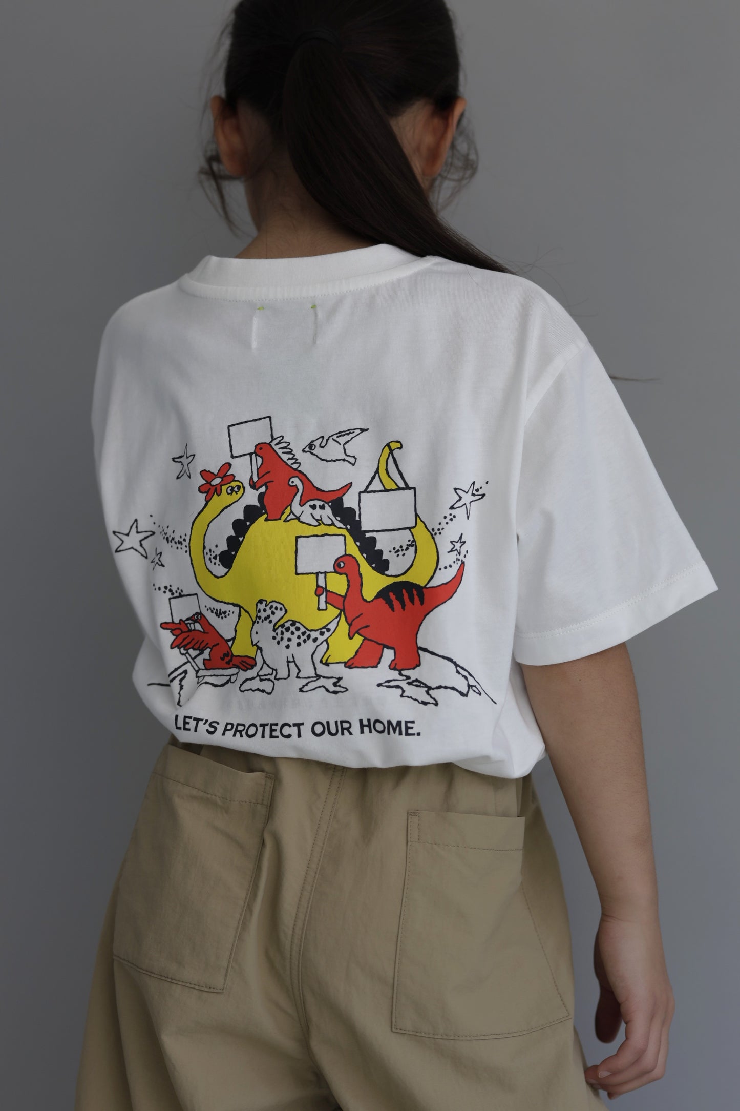 《環境配慮素材》*SUPER-KIKI コラボ*OG 子供の権利 TEE［110-145cm］